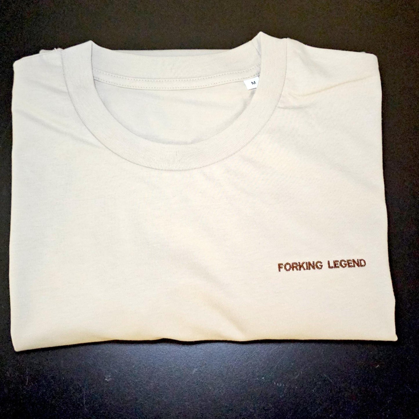 Custom Text Embroidered T Shirt, Minimal Personalised Unisex Tee, Personalised Text T Shirt, Embroidered Custom Tee