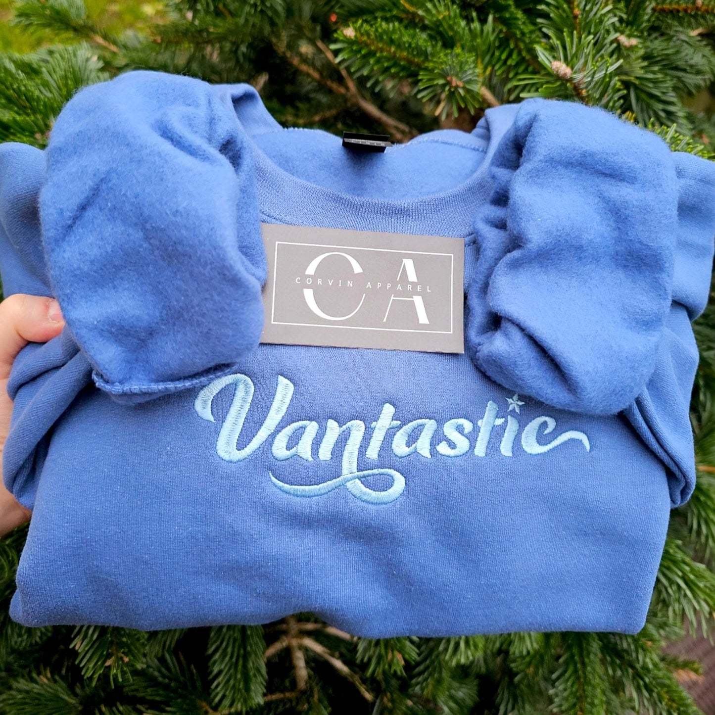 Vantastic Embroidered Unisex Sweatshirt, Van Life Jumper, Camper Gift for Van Owners, Gift For Him