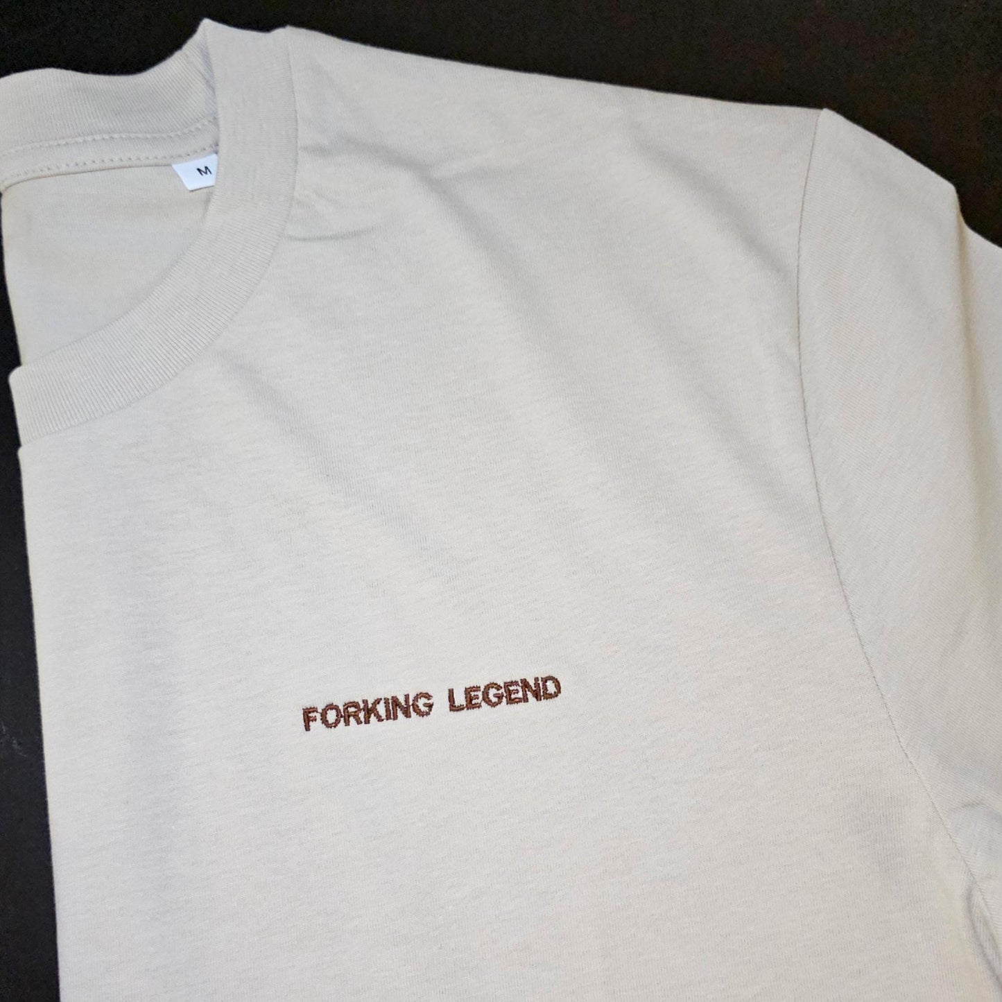 Custom Text Embroidered T Shirt, Minimal Personalised Unisex Tee, Personalised Text T Shirt, Embroidered Custom Tee