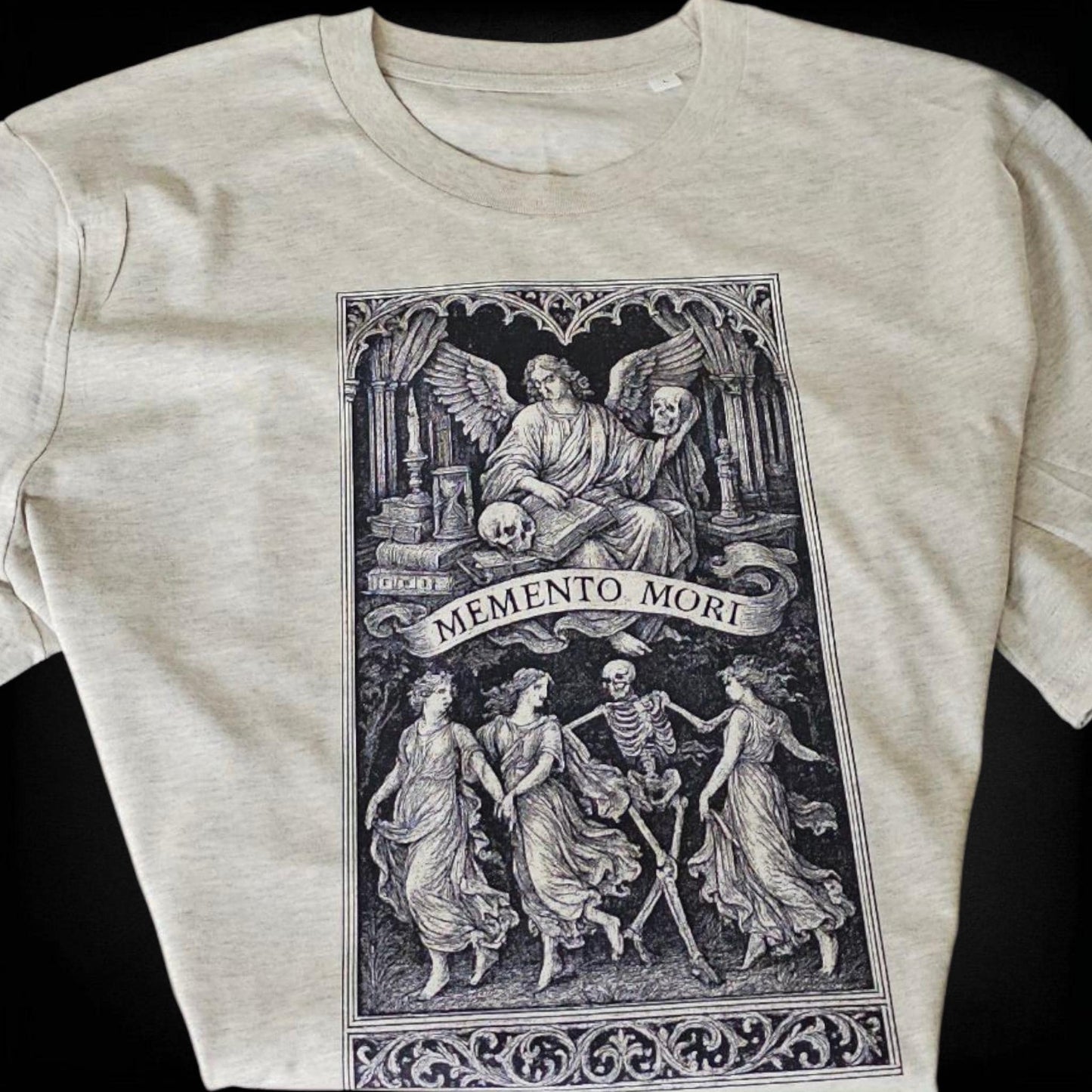 Memento Mori T-Shirt: Gothic Renaissance Art, Dark Academia Tee
