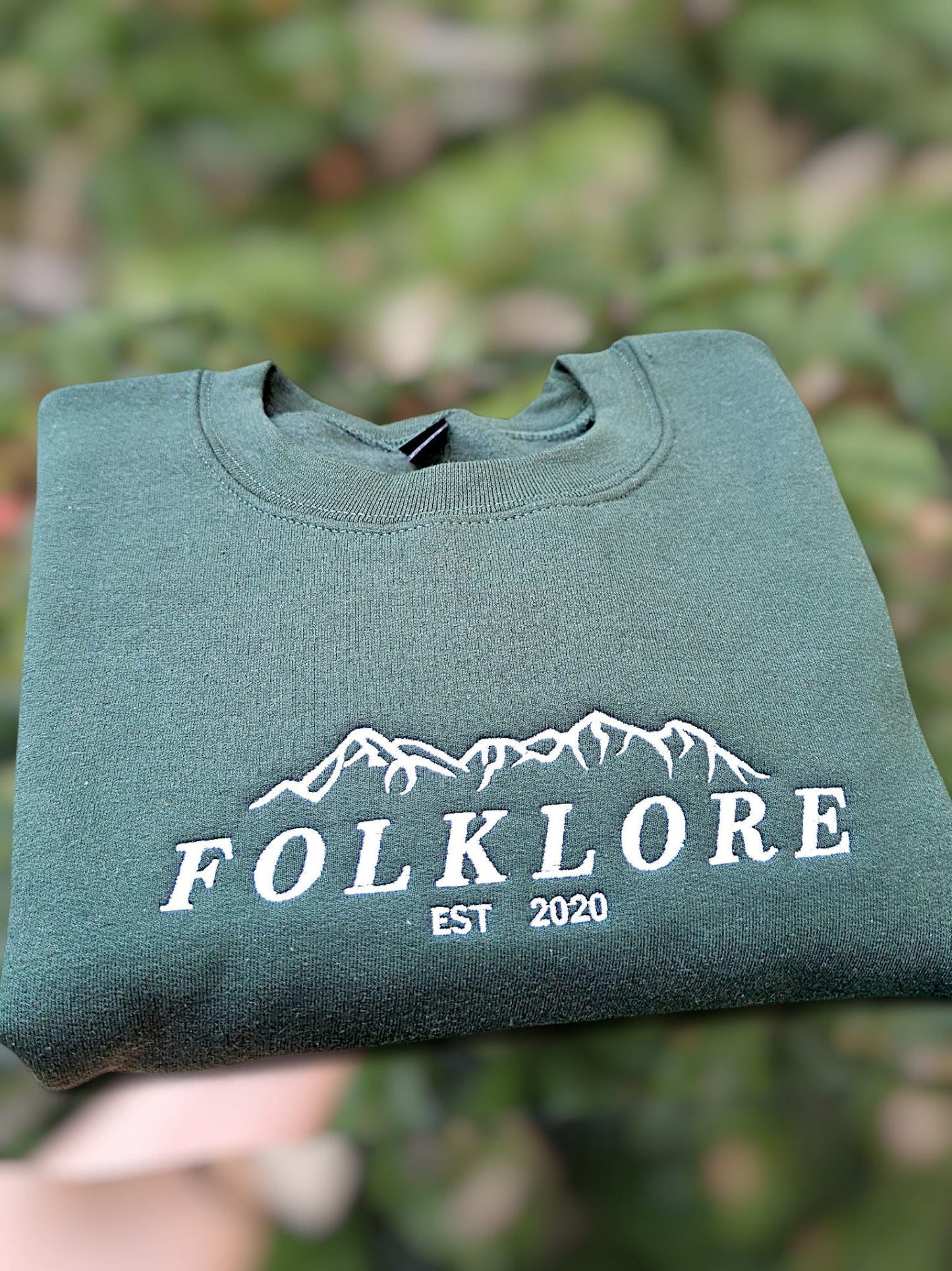 Embroidered Folk Sweatshirt, Folklore Sweatshirt, Folk Jumper, Music Gift
