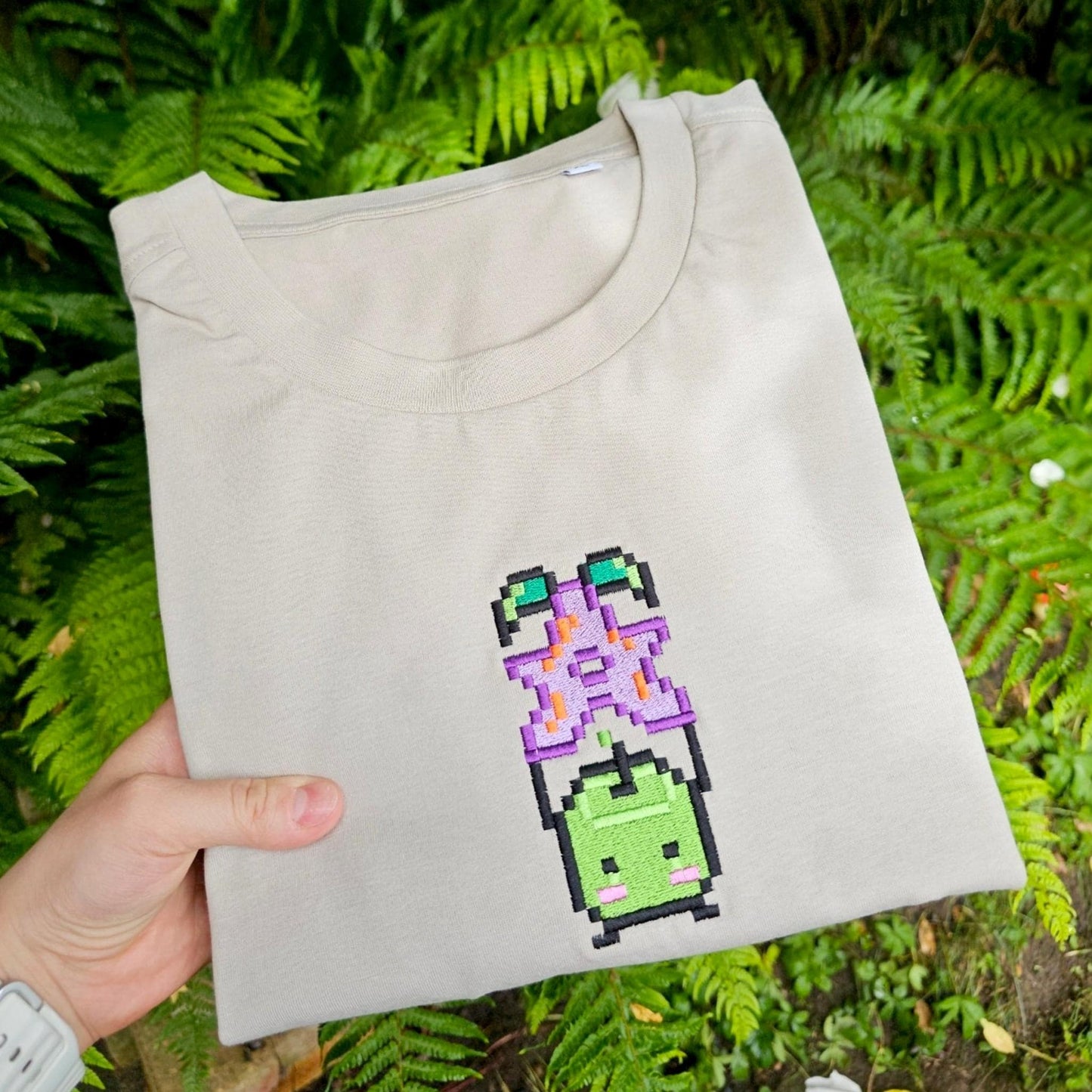 Cozy Game Embroidered T-shirt | Gaming Gift