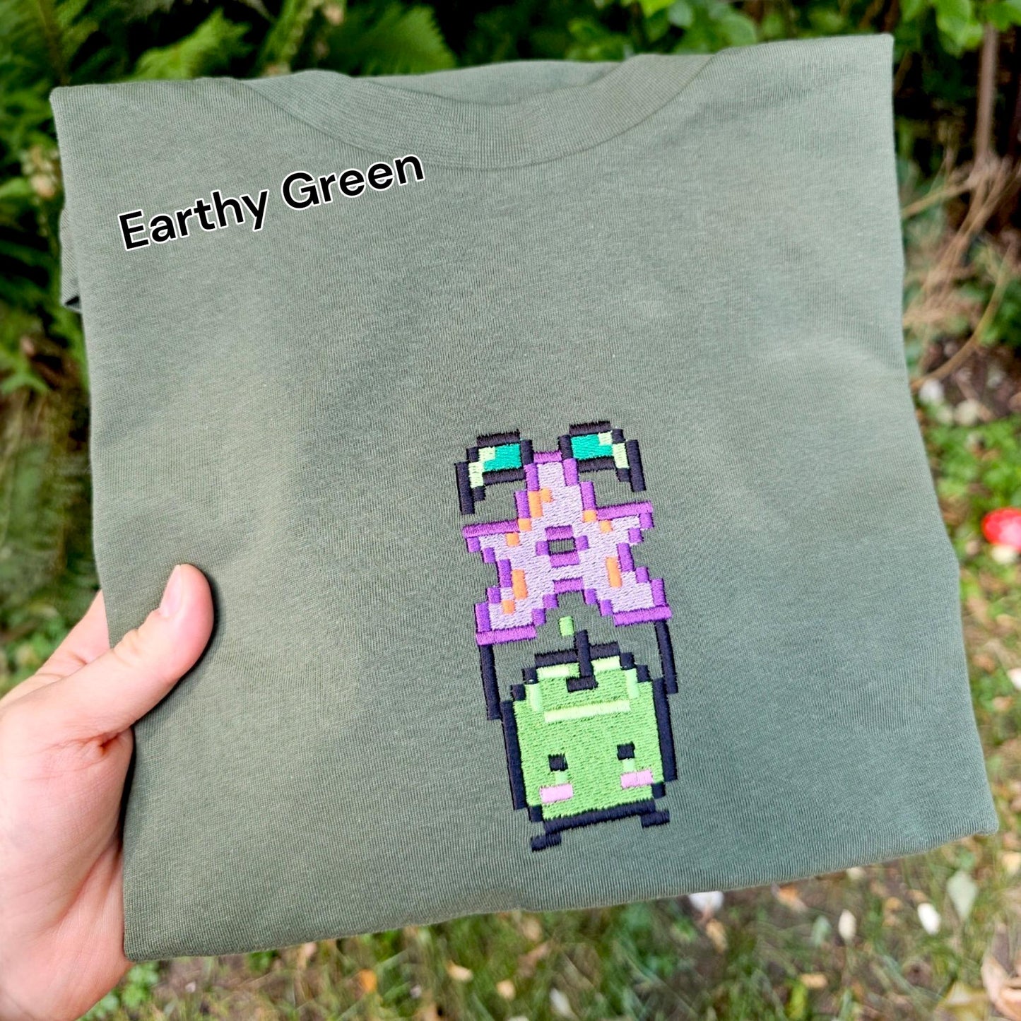 Cozy Game Embroidered T-shirt | Gaming Gift