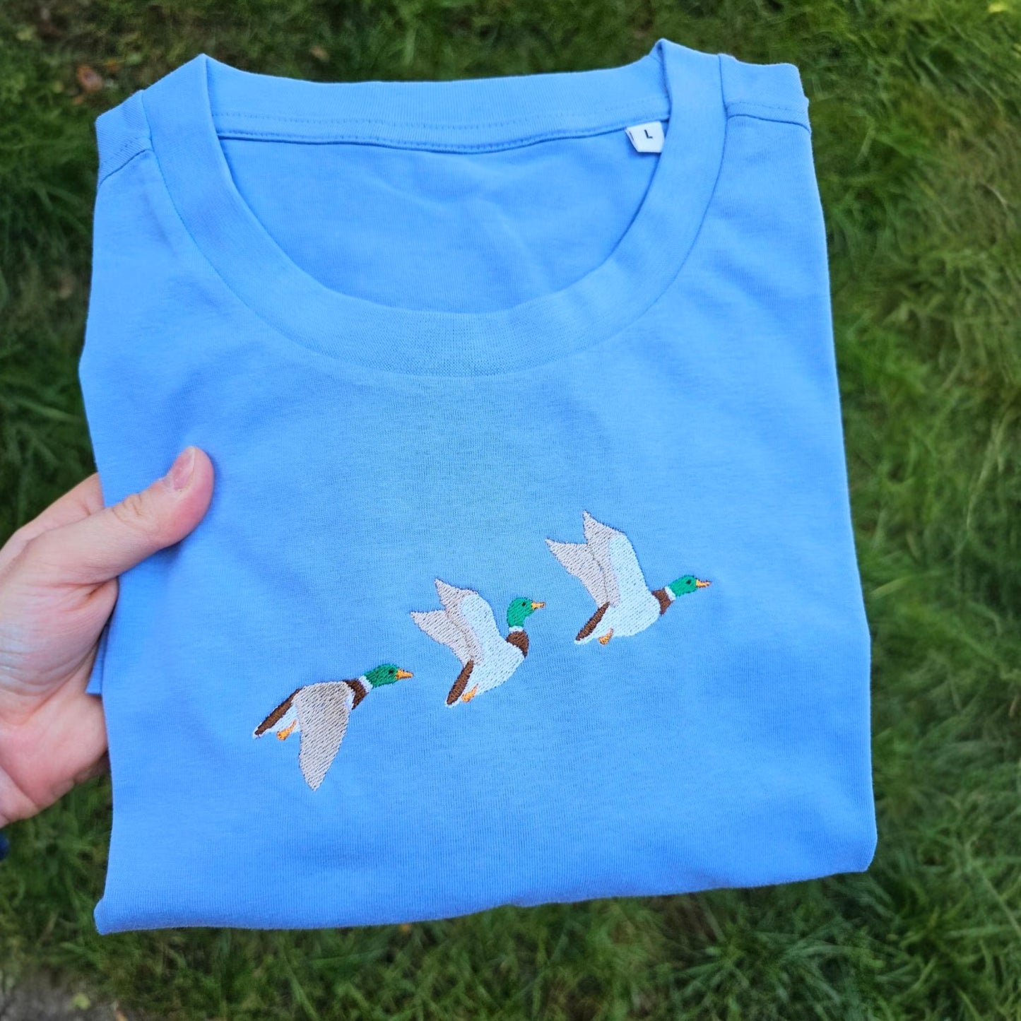 Mallard Embroidered T-shirt | Ducks Shirt