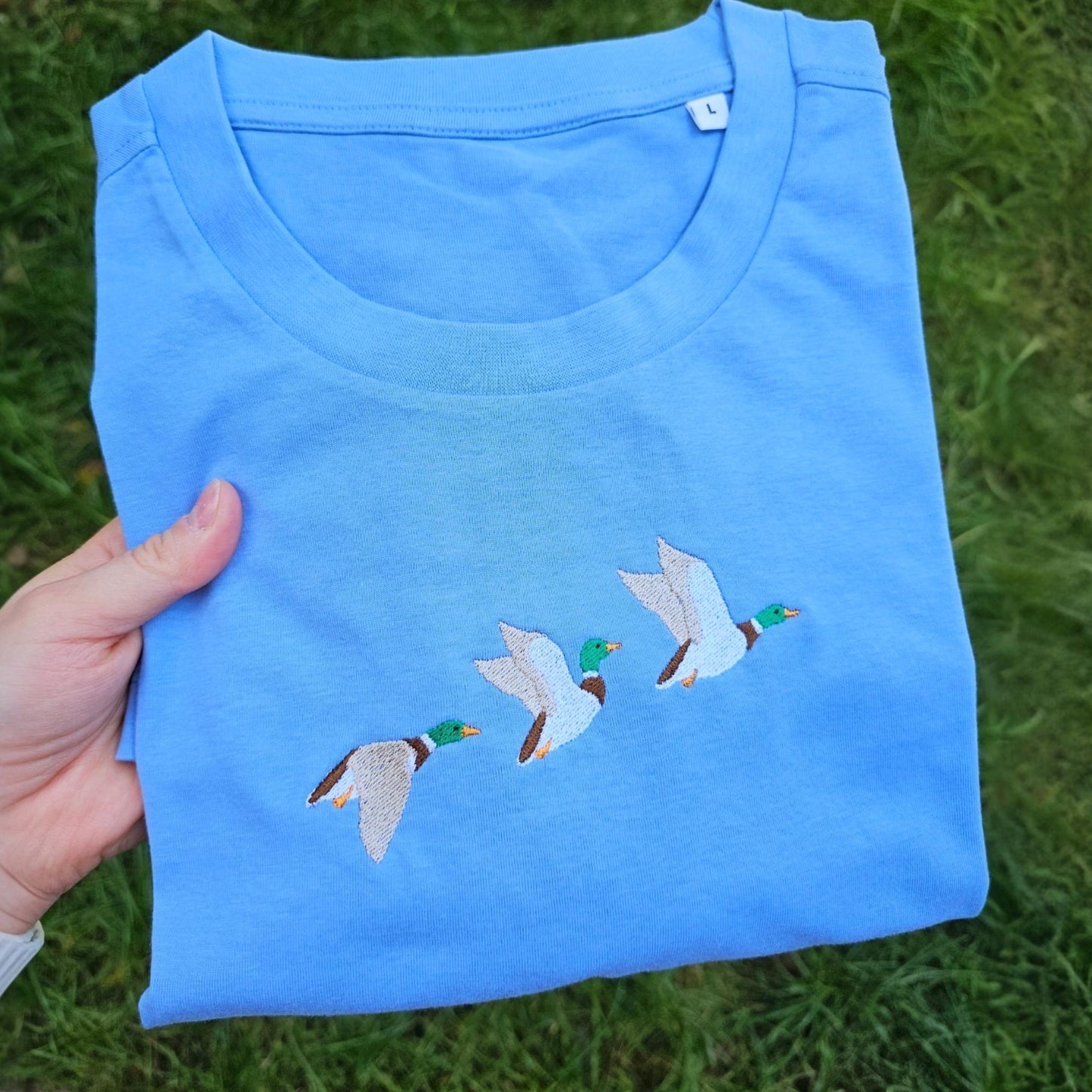 Mallard Embroidered T-shirt | Ducks Shirt