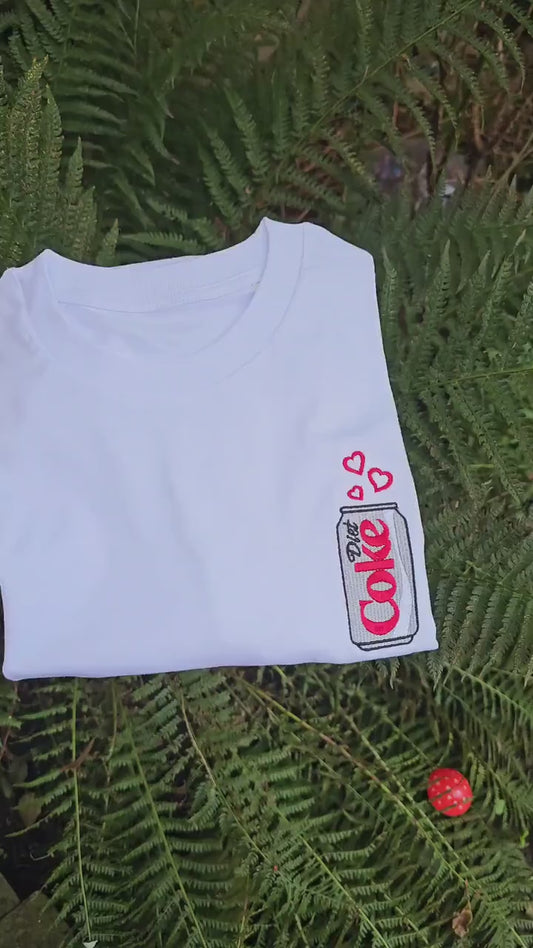 Diet Coke Embroidered T-shirt