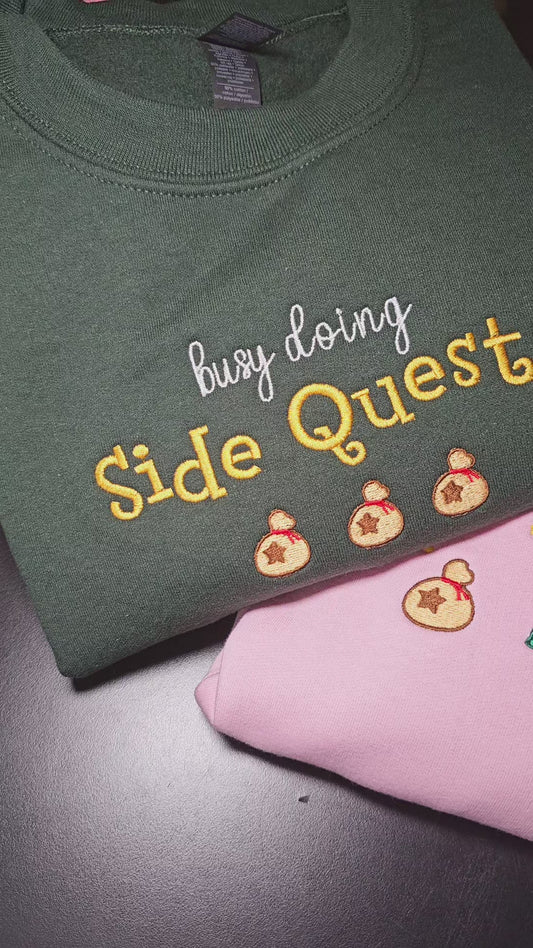 Animal Crossing Embroidered Sweatshirt