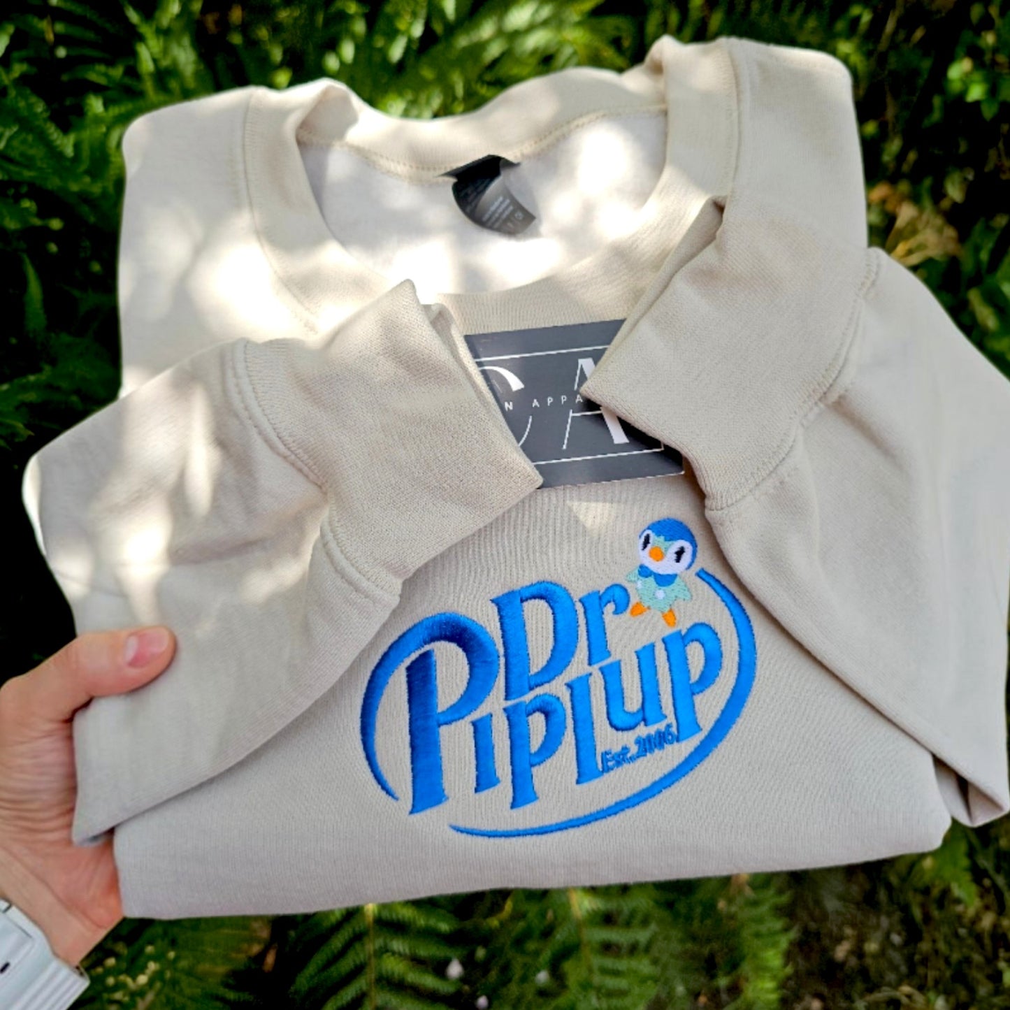 Cute Embroidered Sweatshirt | Embroidered Jumper