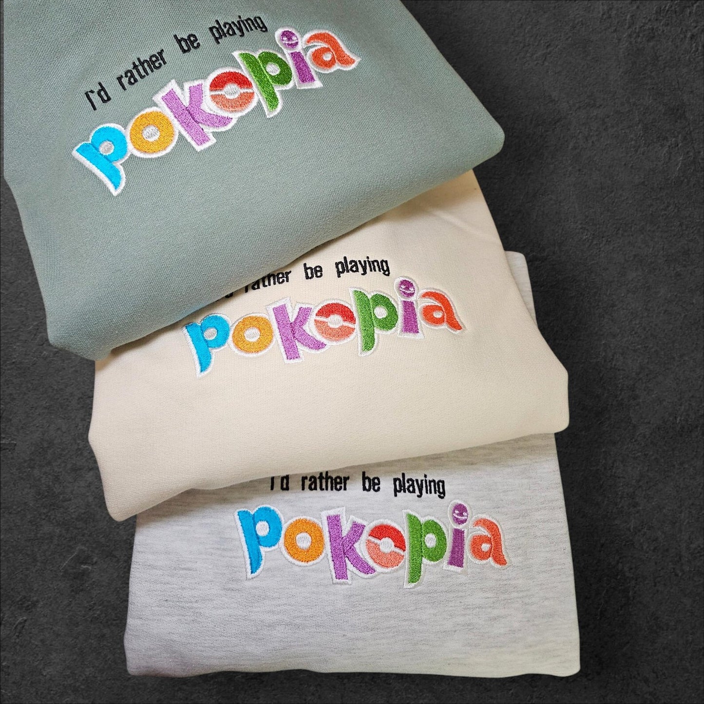 Gaming Embroidered Sweatshirt | Gaming Fan Gift | Cosy Crewneck