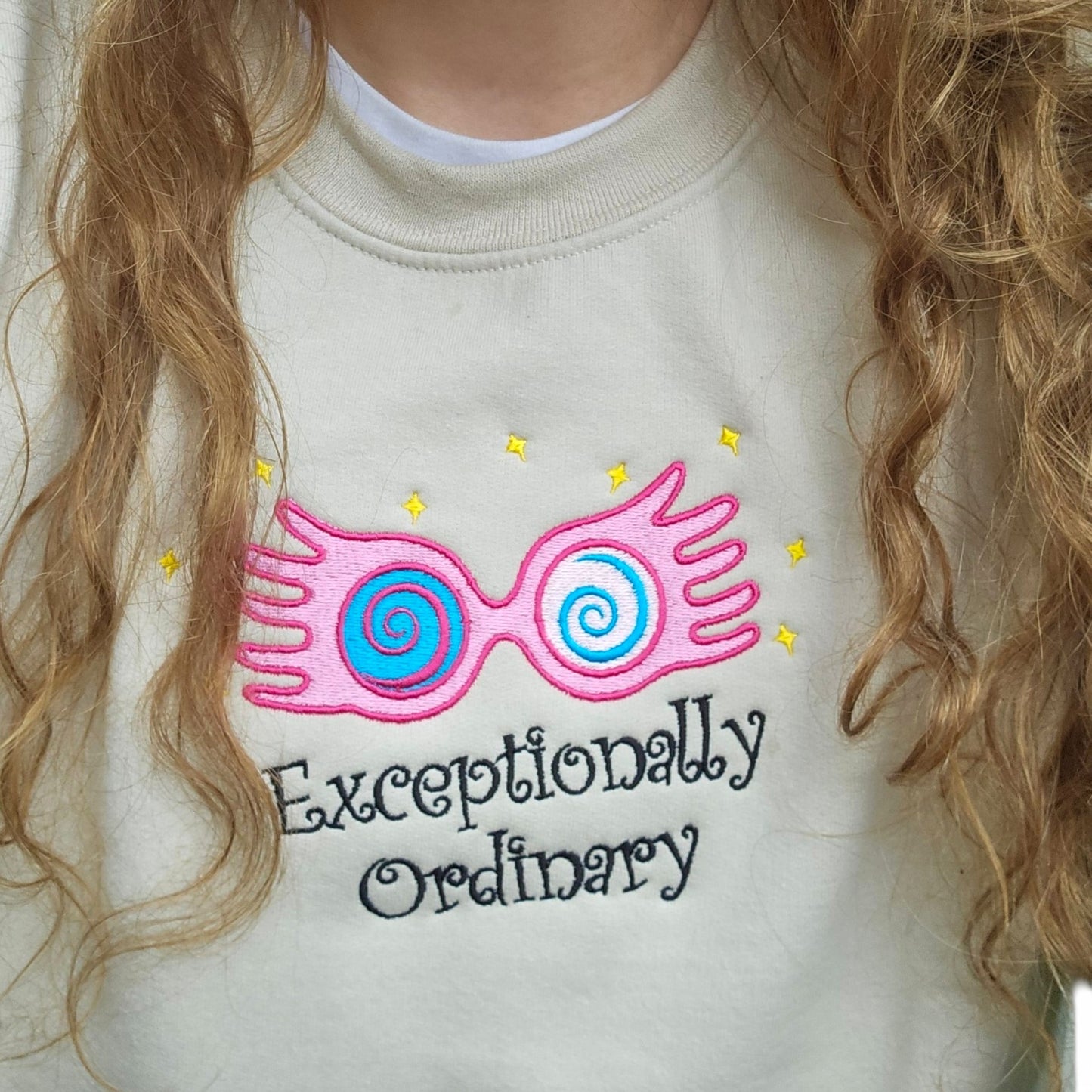 Exceptionally Ordinary Embroidered Sweatshirt