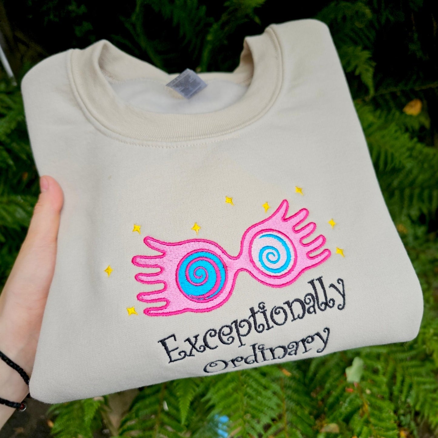 Exceptionally Ordinary Embroidered Sweatshirt