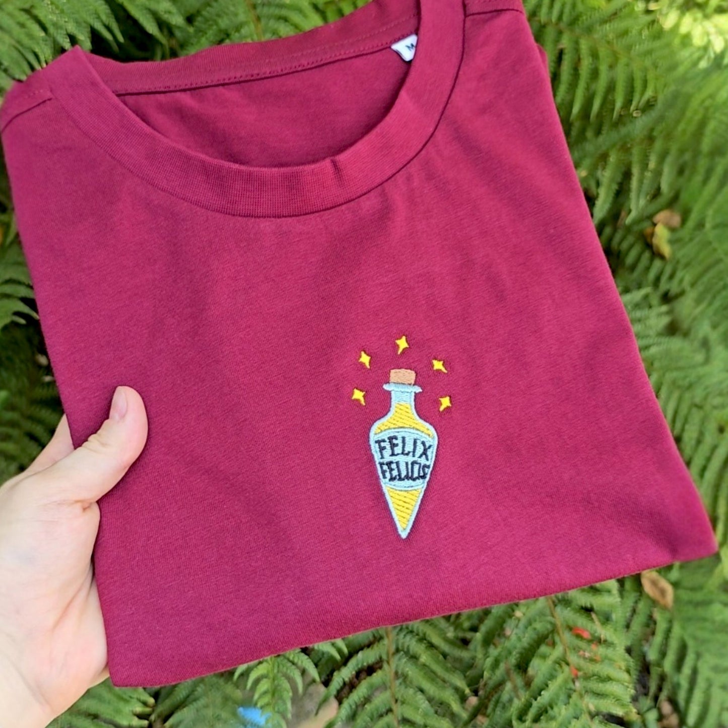 Liquid Luck Embroidered T-Shirt
