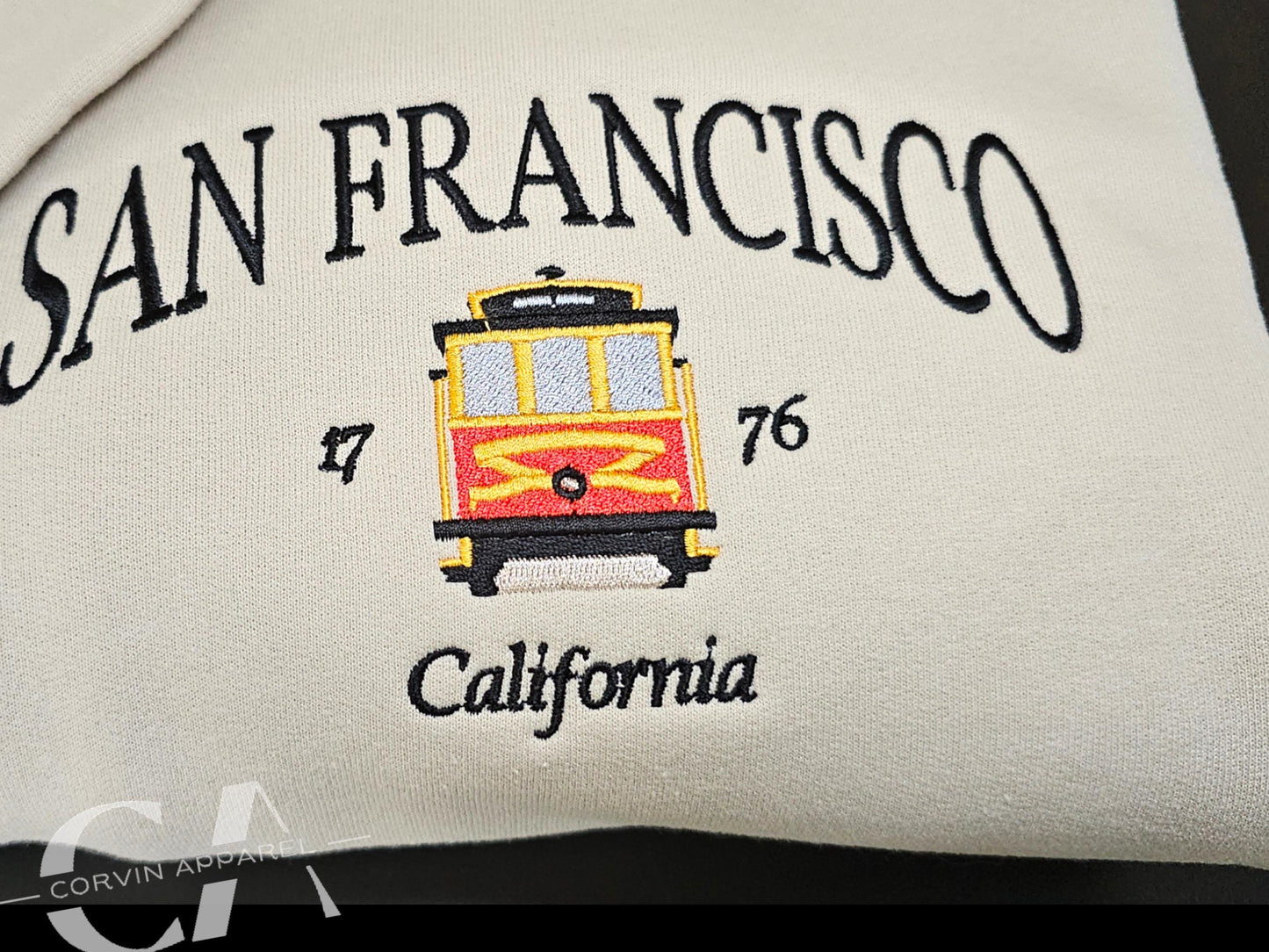 San Francisco Embroidered Sweatshirt