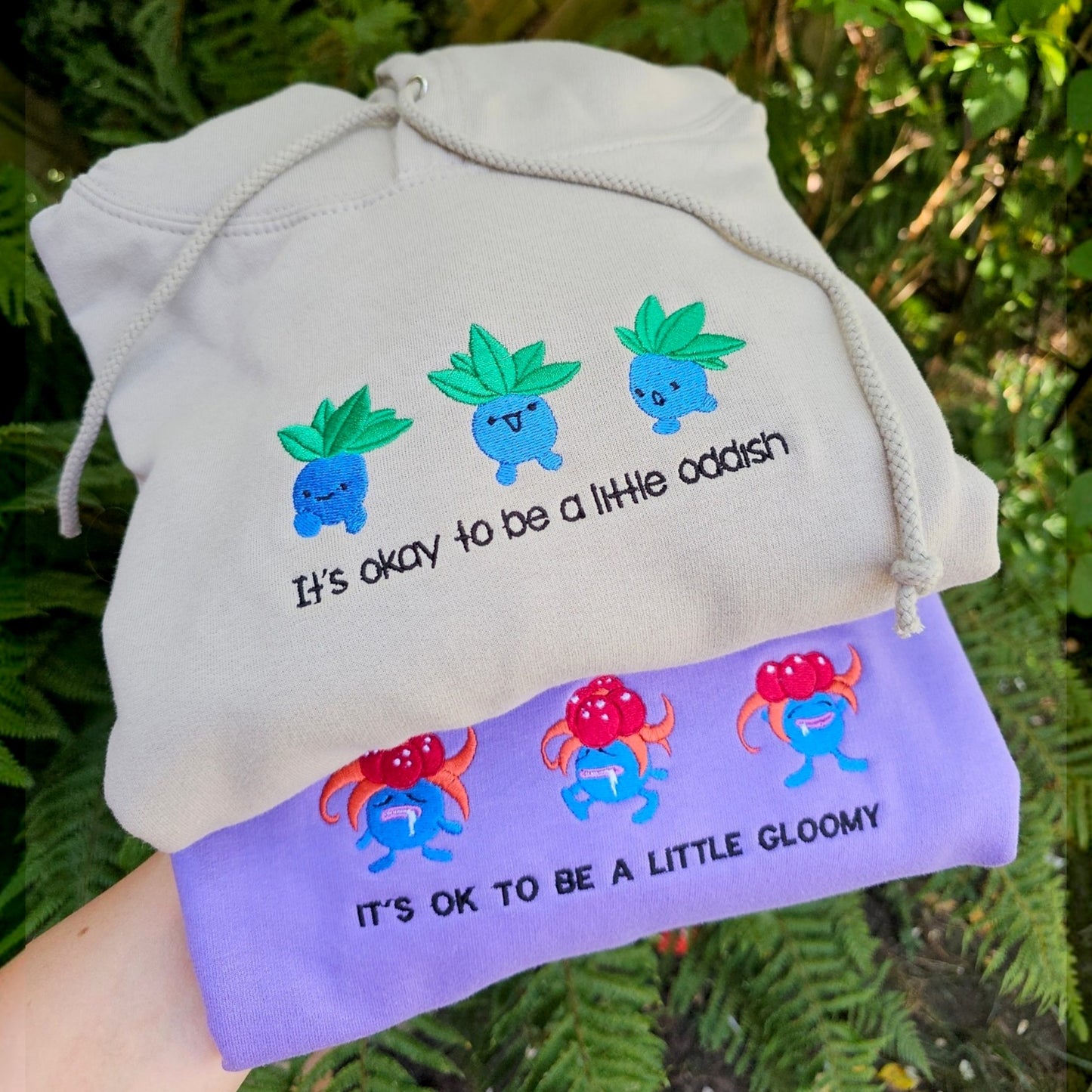 It's Ok To Be A Little Different Embroidered Hoodie | Cute Kawaii Hoodie