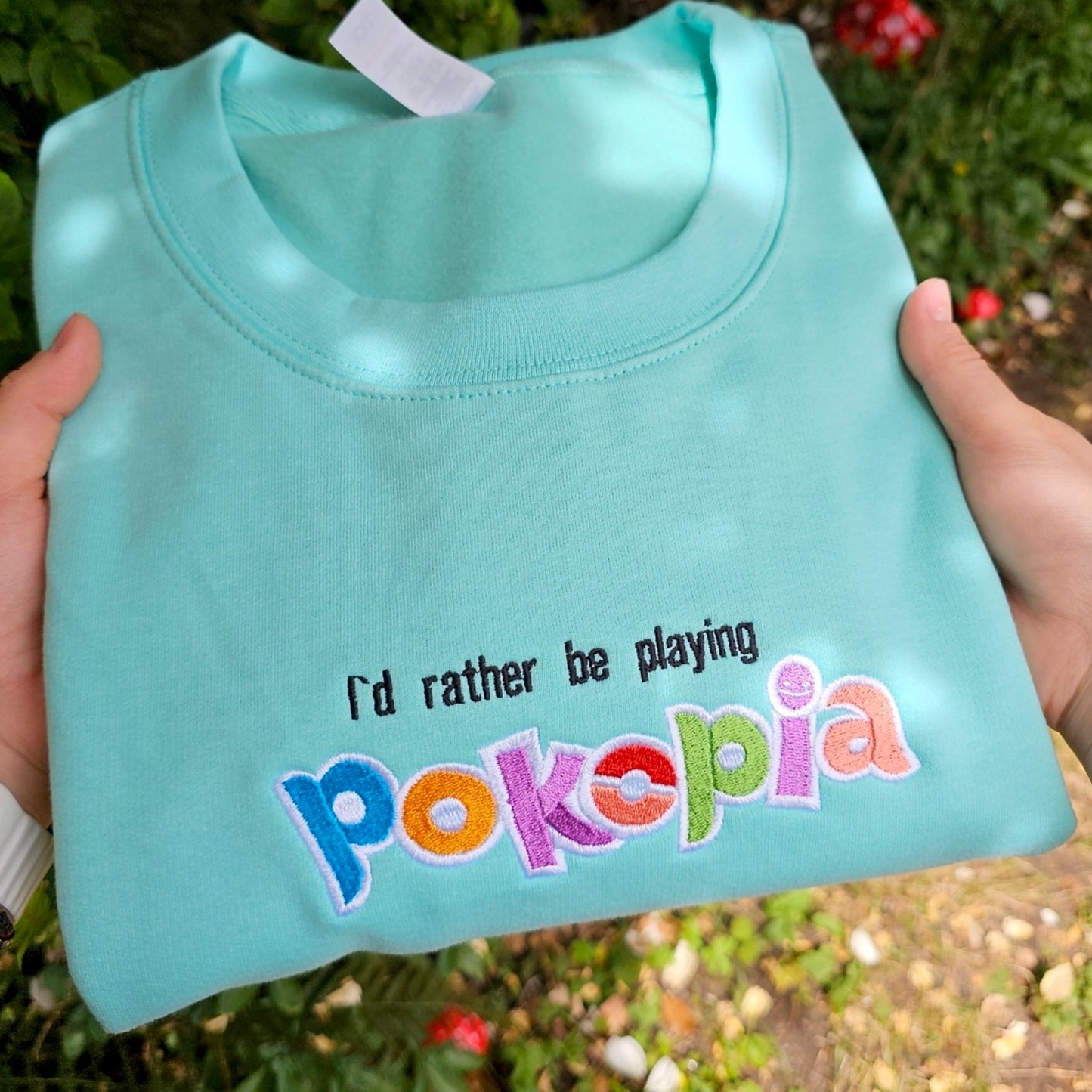 Gaming Embroidered Sweatshirt | Gaming Fan Gift | Cosy Crewneck