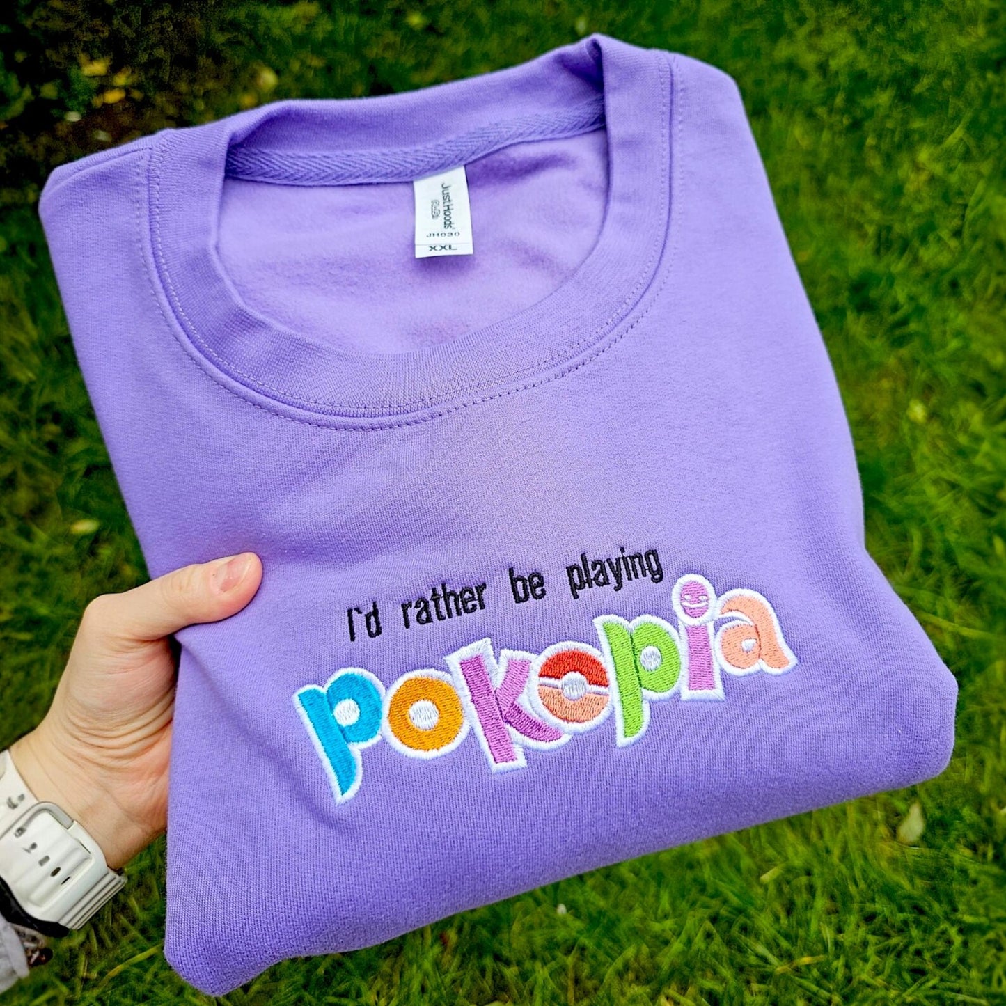 Gaming Embroidered Sweatshirt | Gaming Fan Gift | Cosy Crewneck