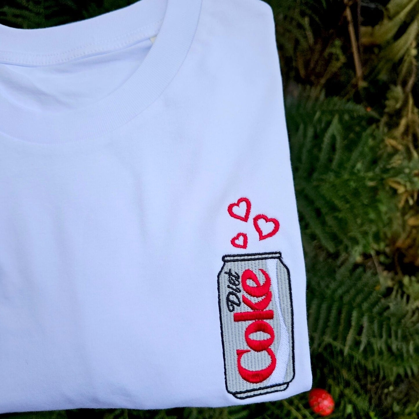 Diet Coke Embroidered T-shirt