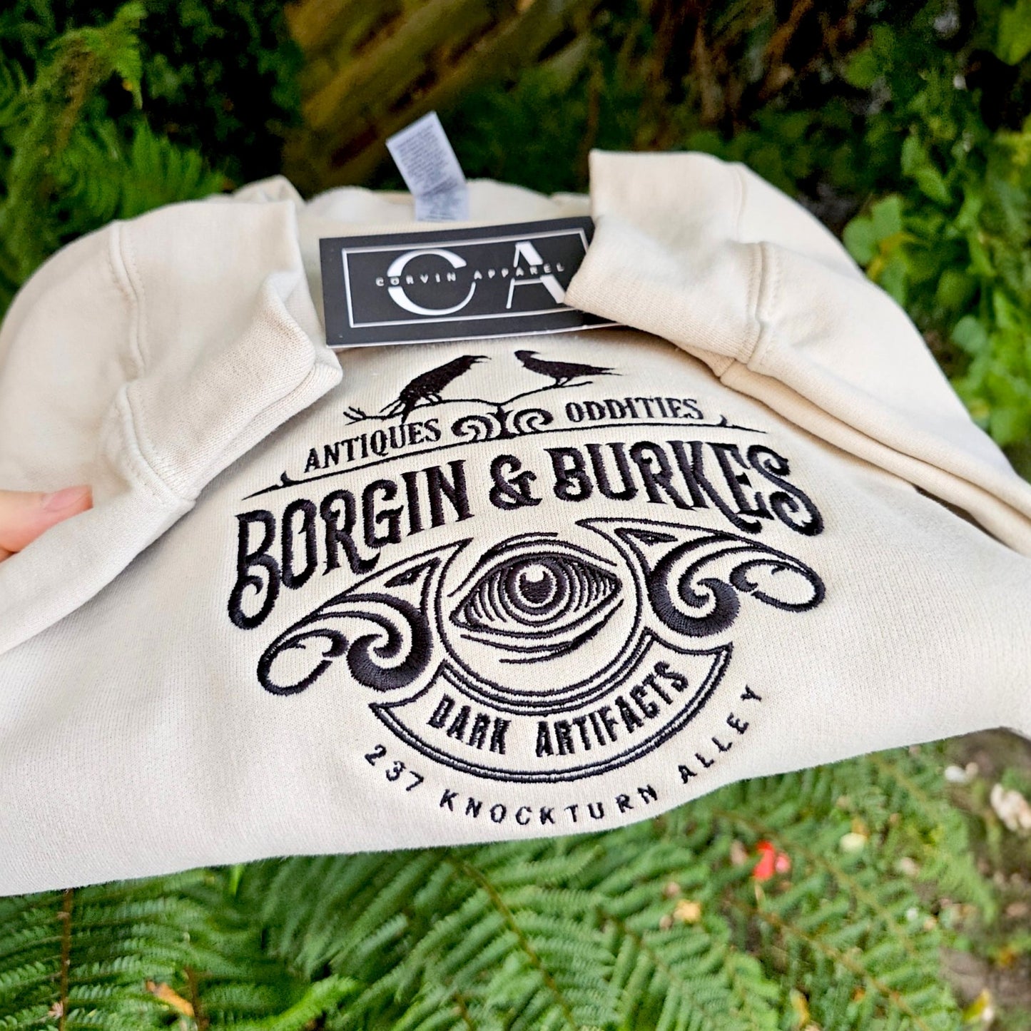 Borgin and Burkes Embroidered Sweatshirt