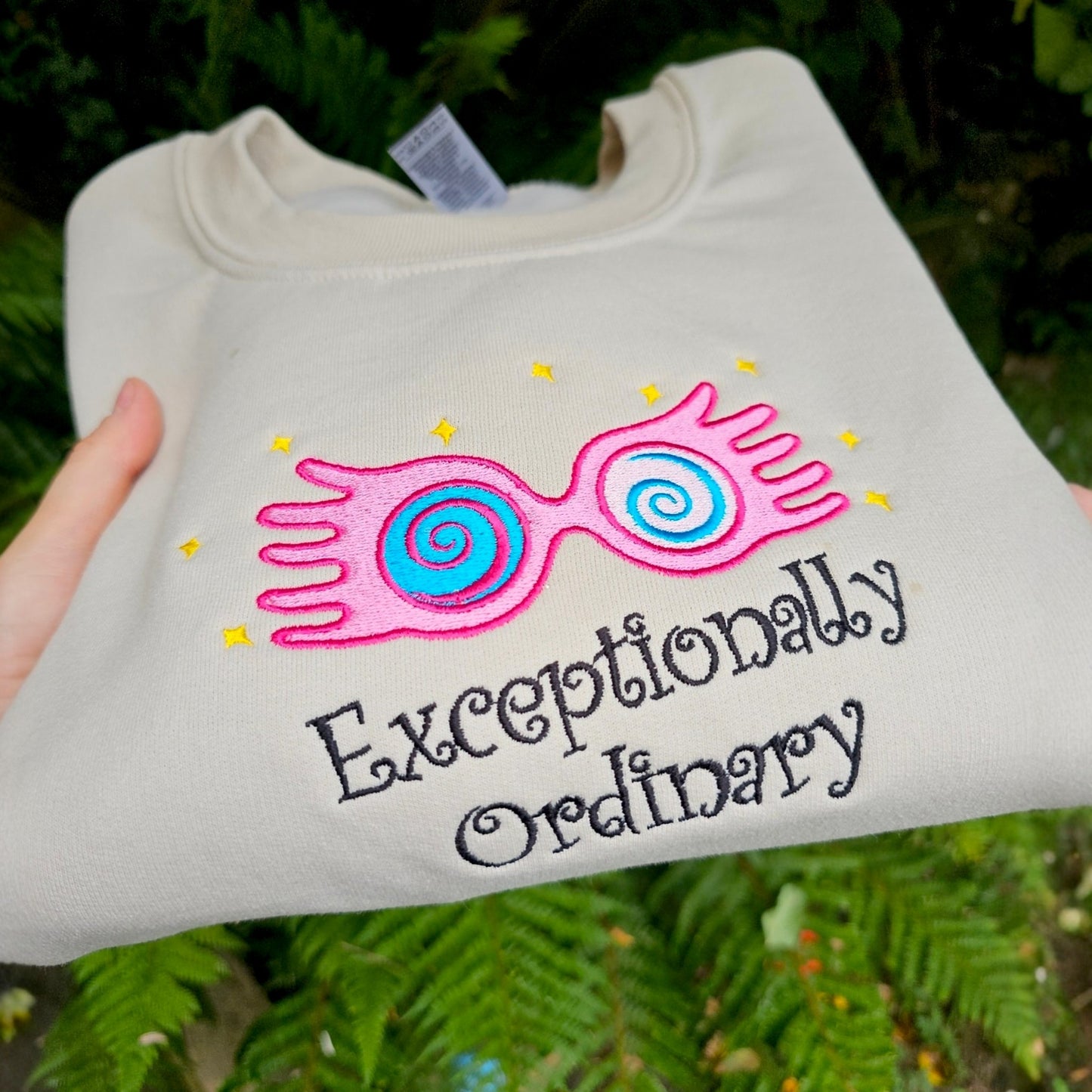 Exceptionally Ordinary Embroidered Sweatshirt