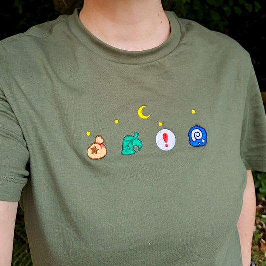 Animal Crossing Embroidered T-shirt