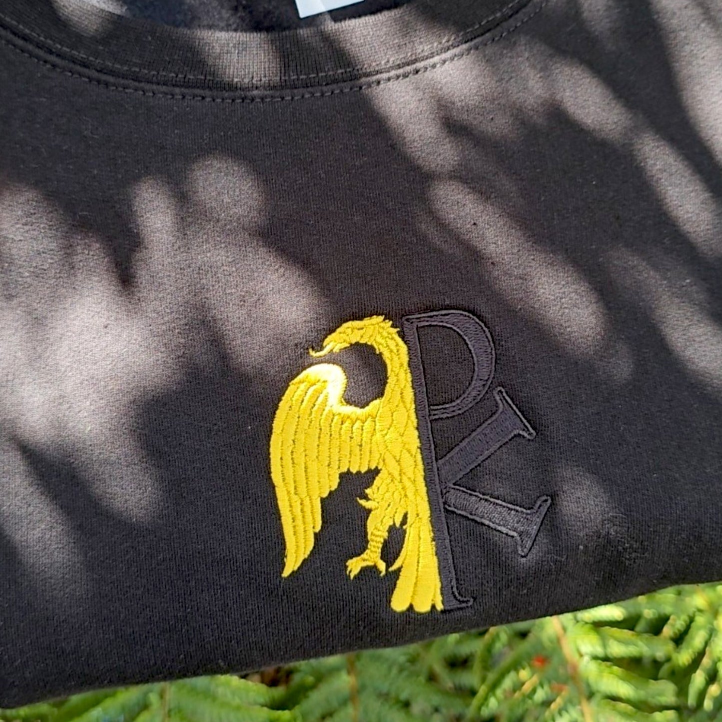 Byzantine Eagle Embroidered Sweatshirt | Bi Headed Eagle