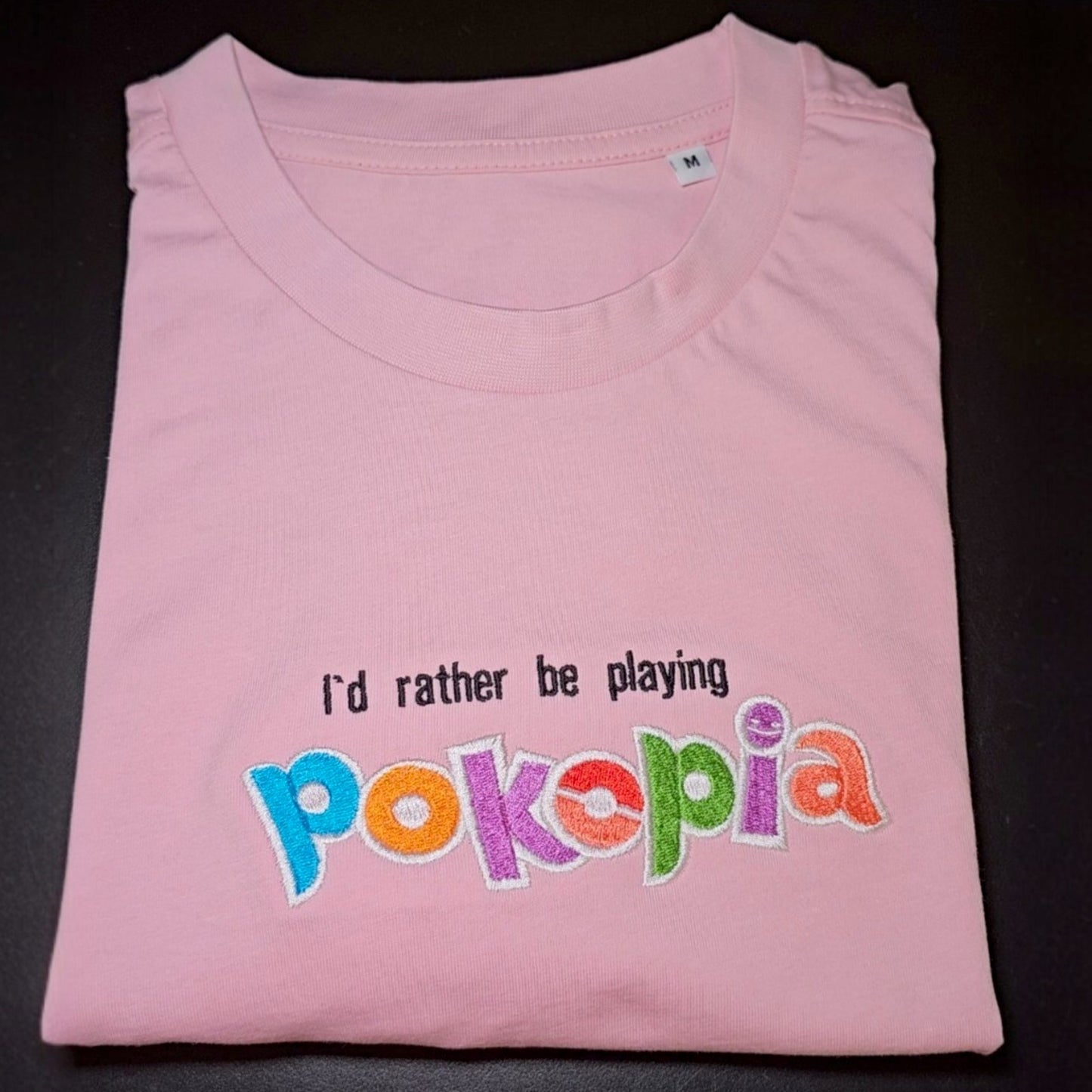 Gaming Embroidered T-Shirt | Cute Gamer Gift | Cosy Gaming Tee