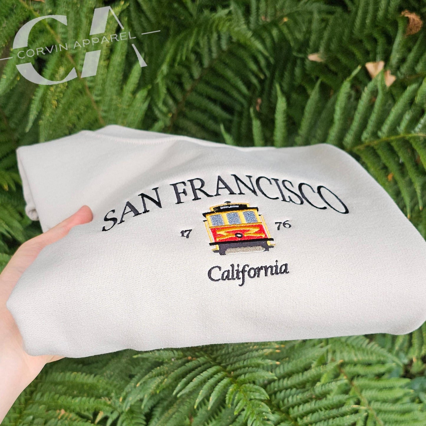 San Francisco Embroidered Sweatshirt