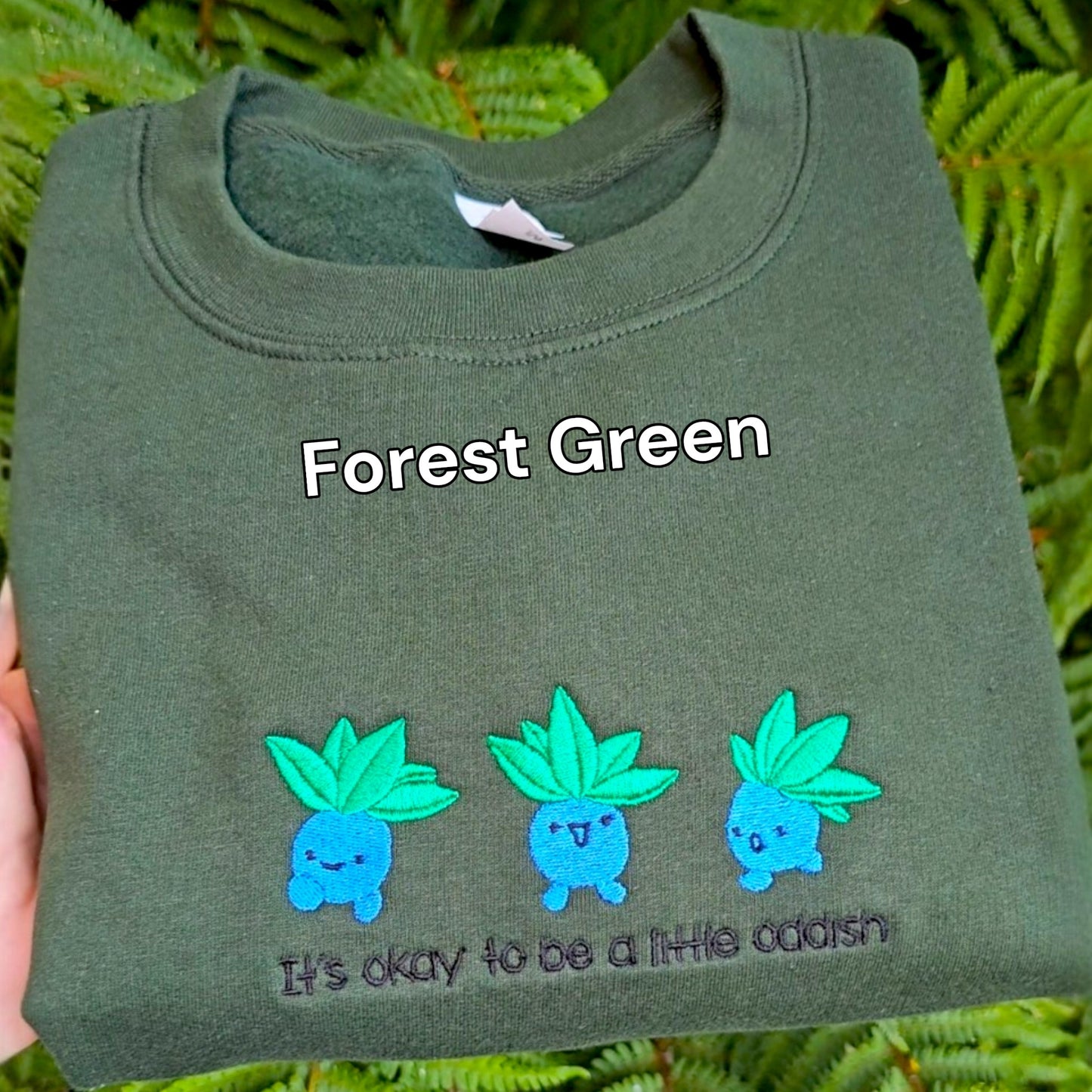 Embroidered It's Ok To Be a Little Different Sweatshirt | Cute Gaming Top