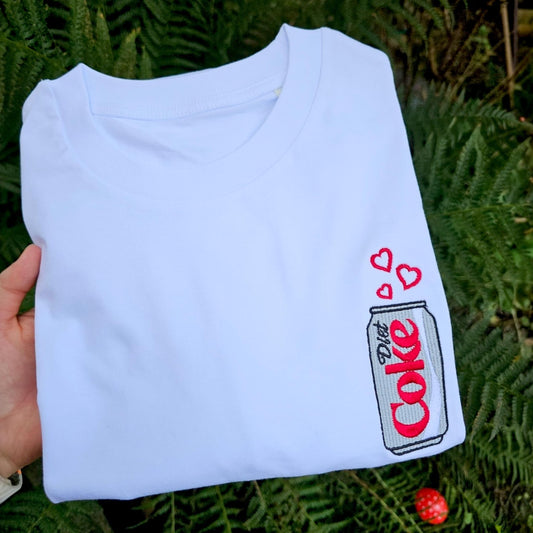 Diet Coke Embroidered T-shirt