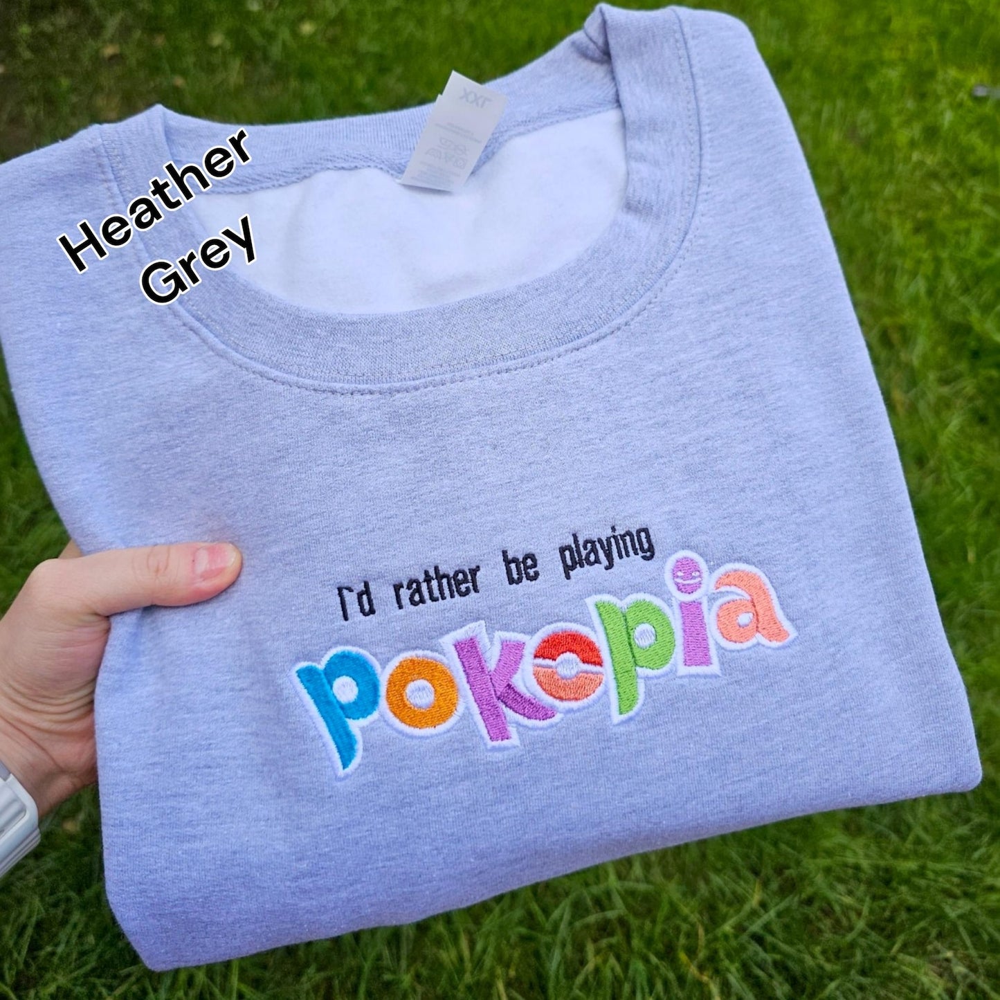 Gaming Embroidered Sweatshirt | Gaming Fan Gift | Cosy Crewneck