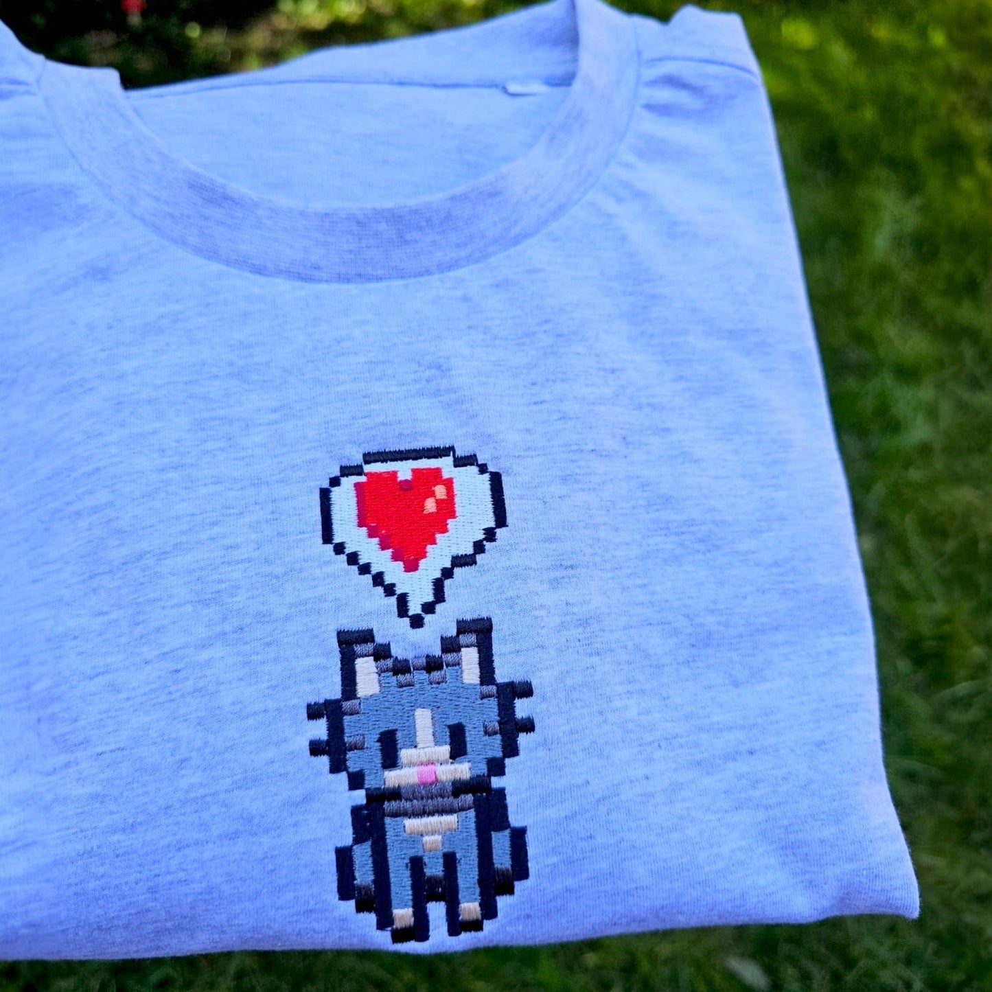 Stardew Valley Embroidered Cat Shirt, Cute Stardew Valley Merch