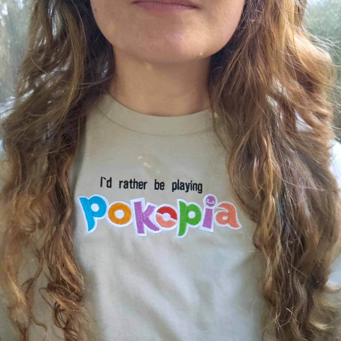 Pokopia Embroidered T-shirt
