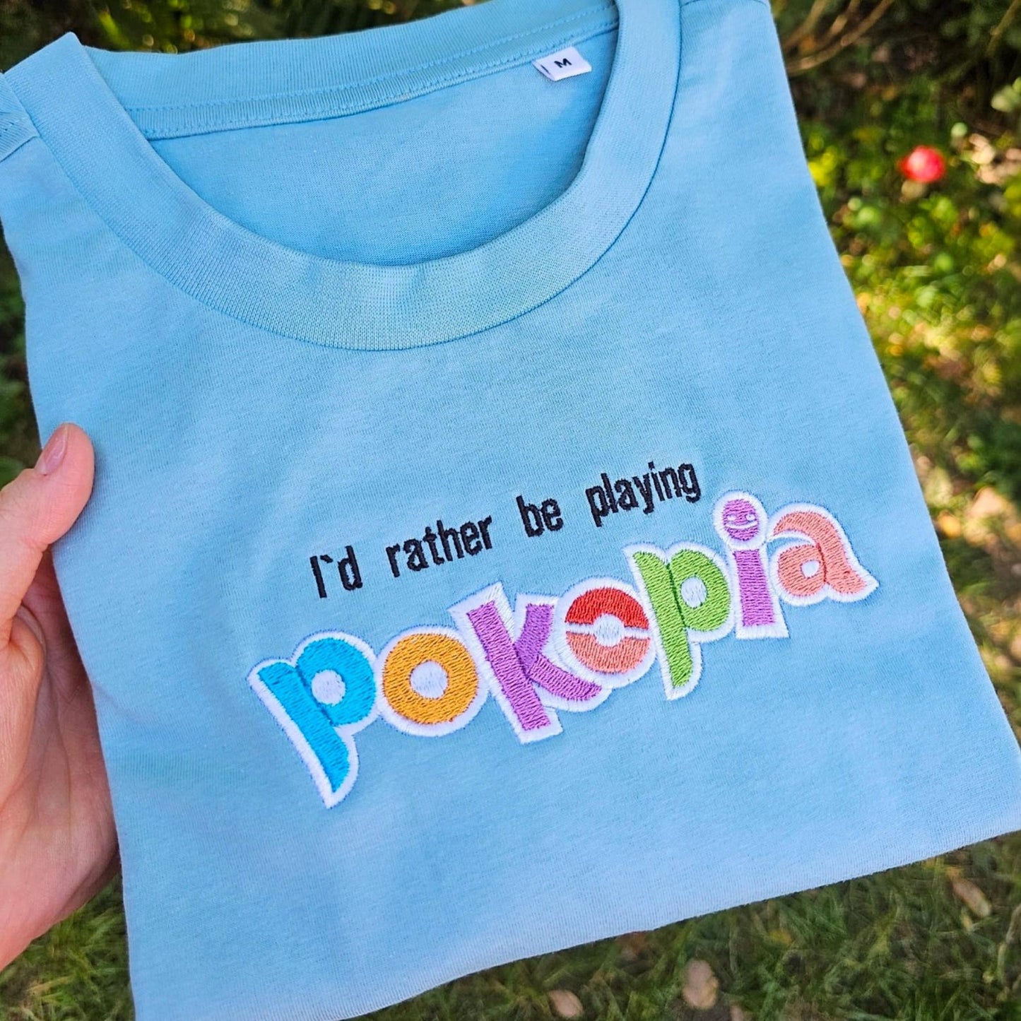 Pokopia Embroidered T-shirt