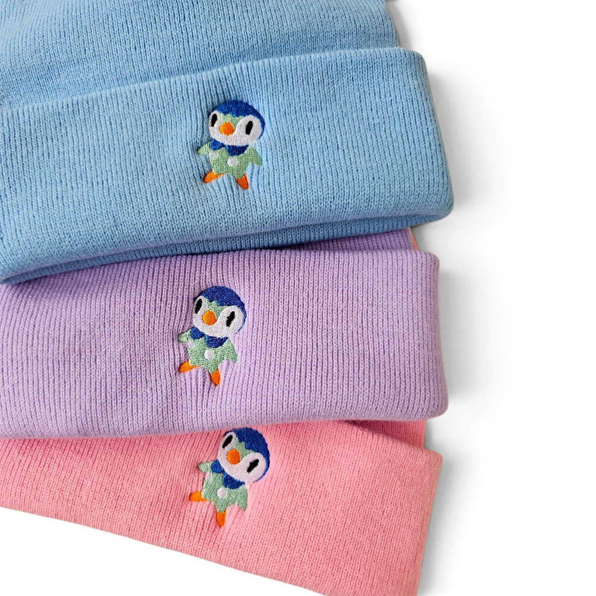 Kawaii Embroidered Beanie | Cute Embroidered Knit Hat