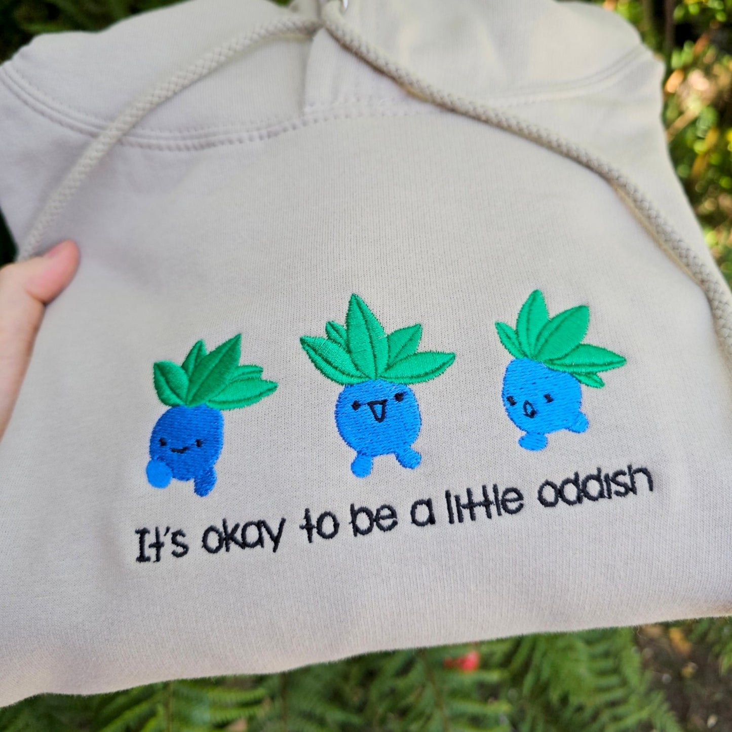 It's Ok To Be A Little Different Embroidered Hoodie | Cute Kawaii Hoodie