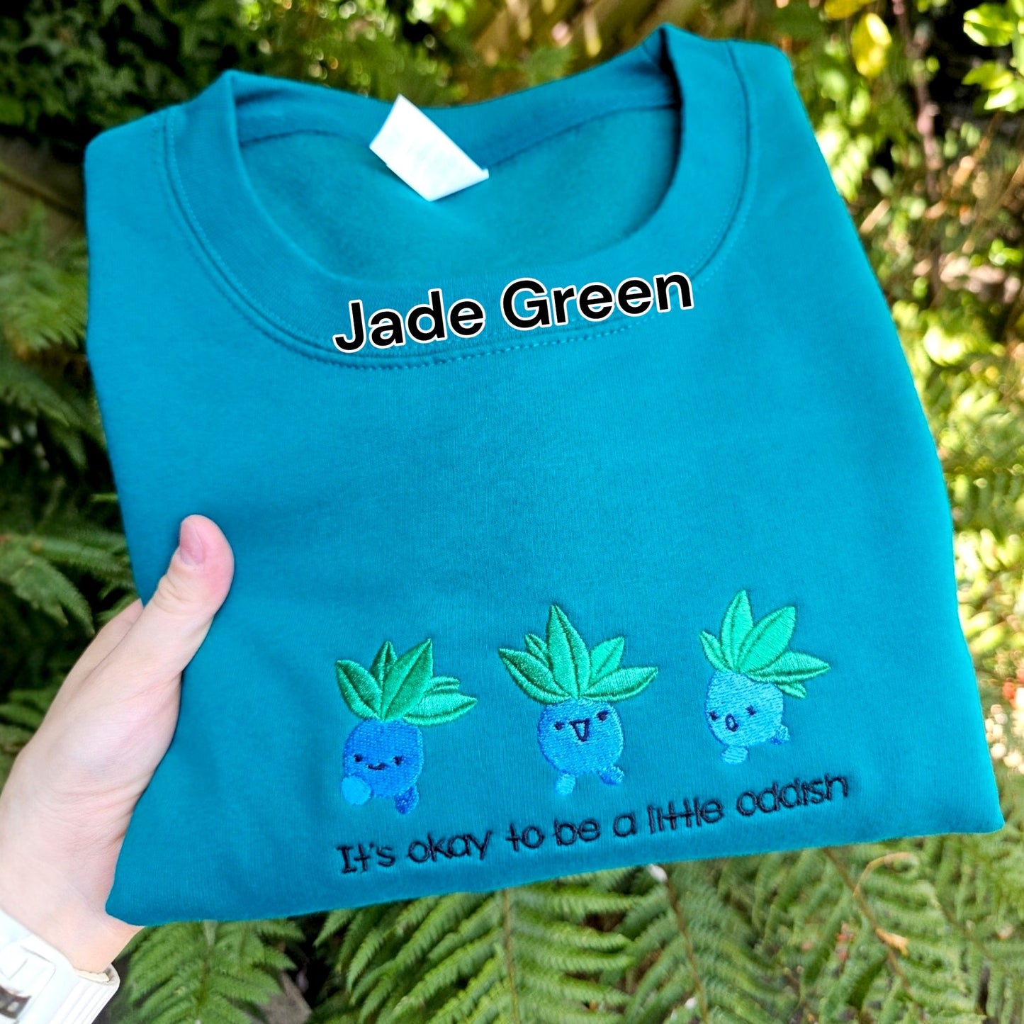 Embroidered It's Ok To Be a Little Different Sweatshirt | Cute Gaming Top