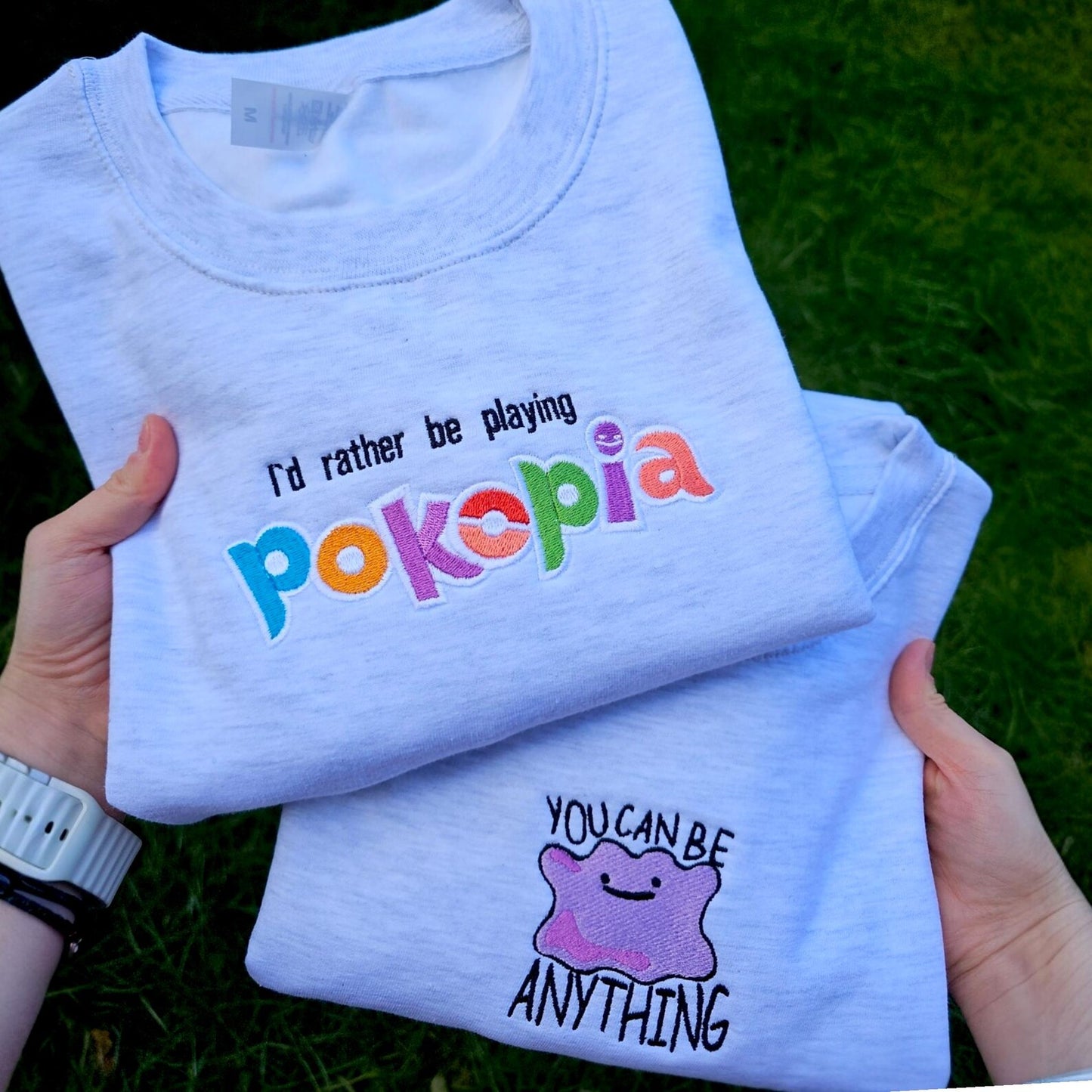 Gaming Embroidered Sweatshirt | Gaming Fan Gift | Cosy Crewneck