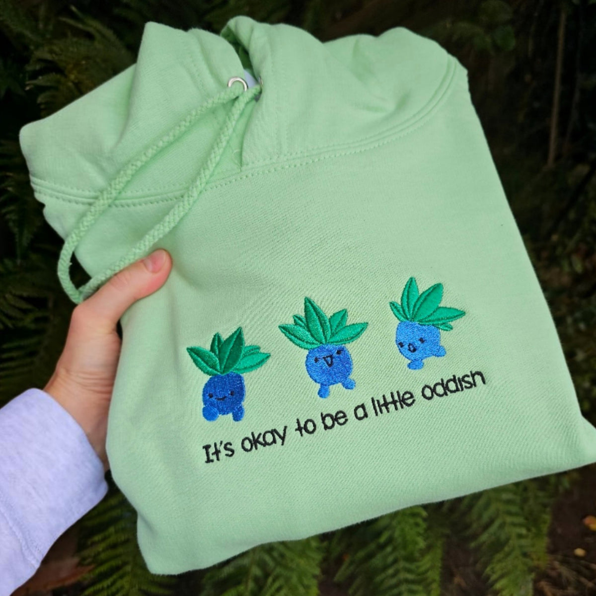 It's Ok To Be A Little Different Embroidered Hoodie | Cute Kawaii Hoodie
