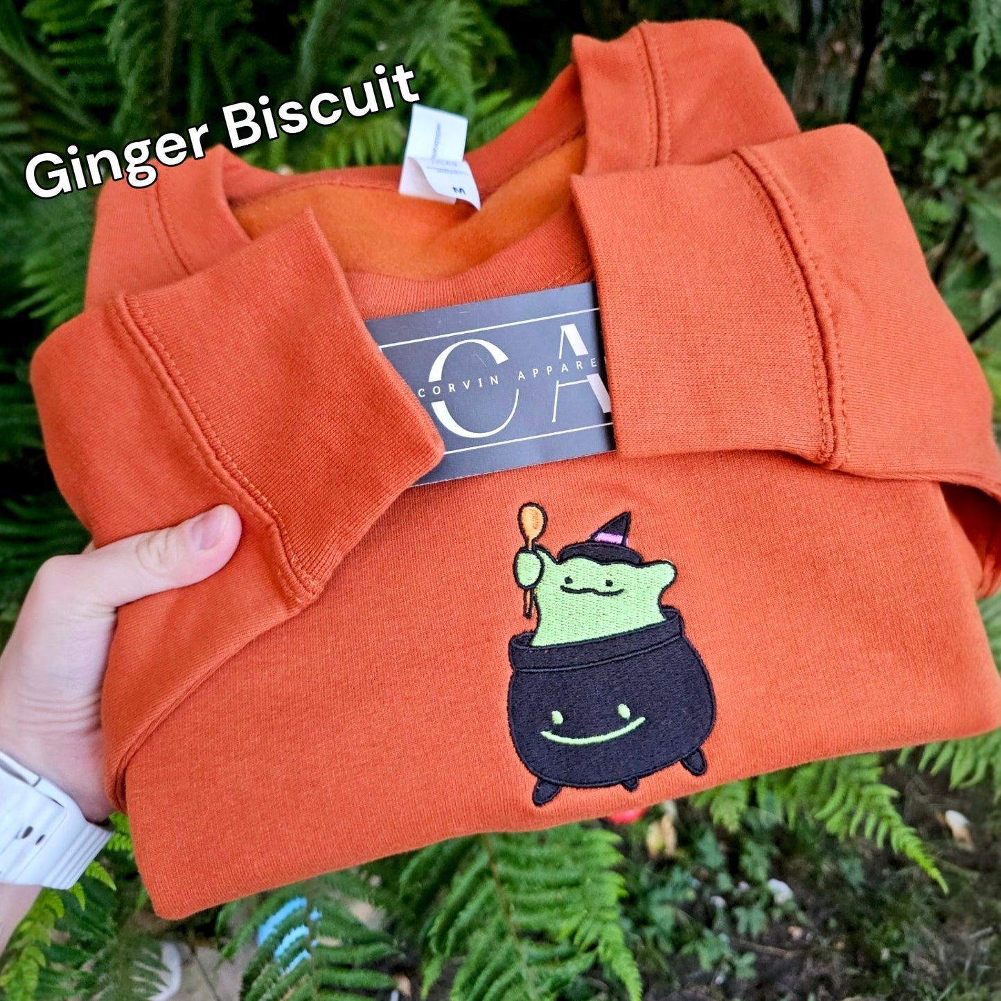 Halloween Ditto Embroidered Sweatshirt