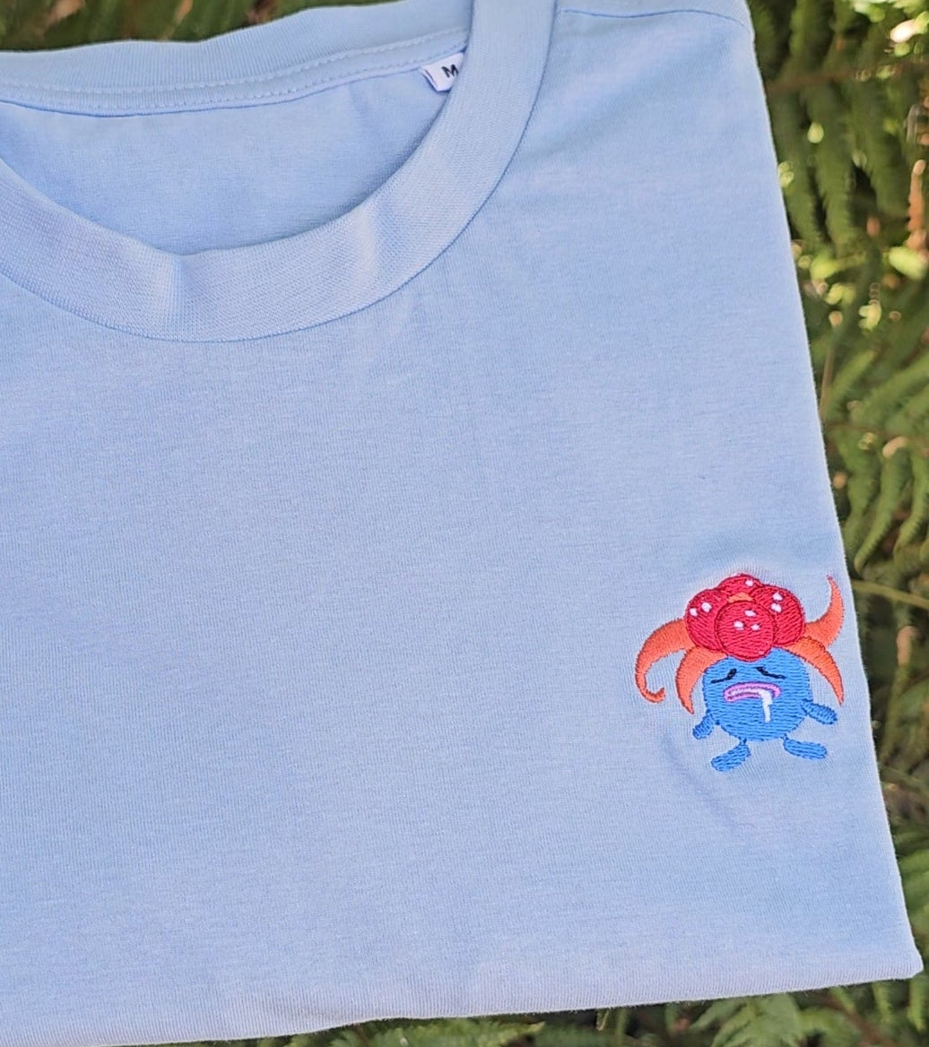 Kawaii Embroidered T-shirt | Cute Collectible Gifts