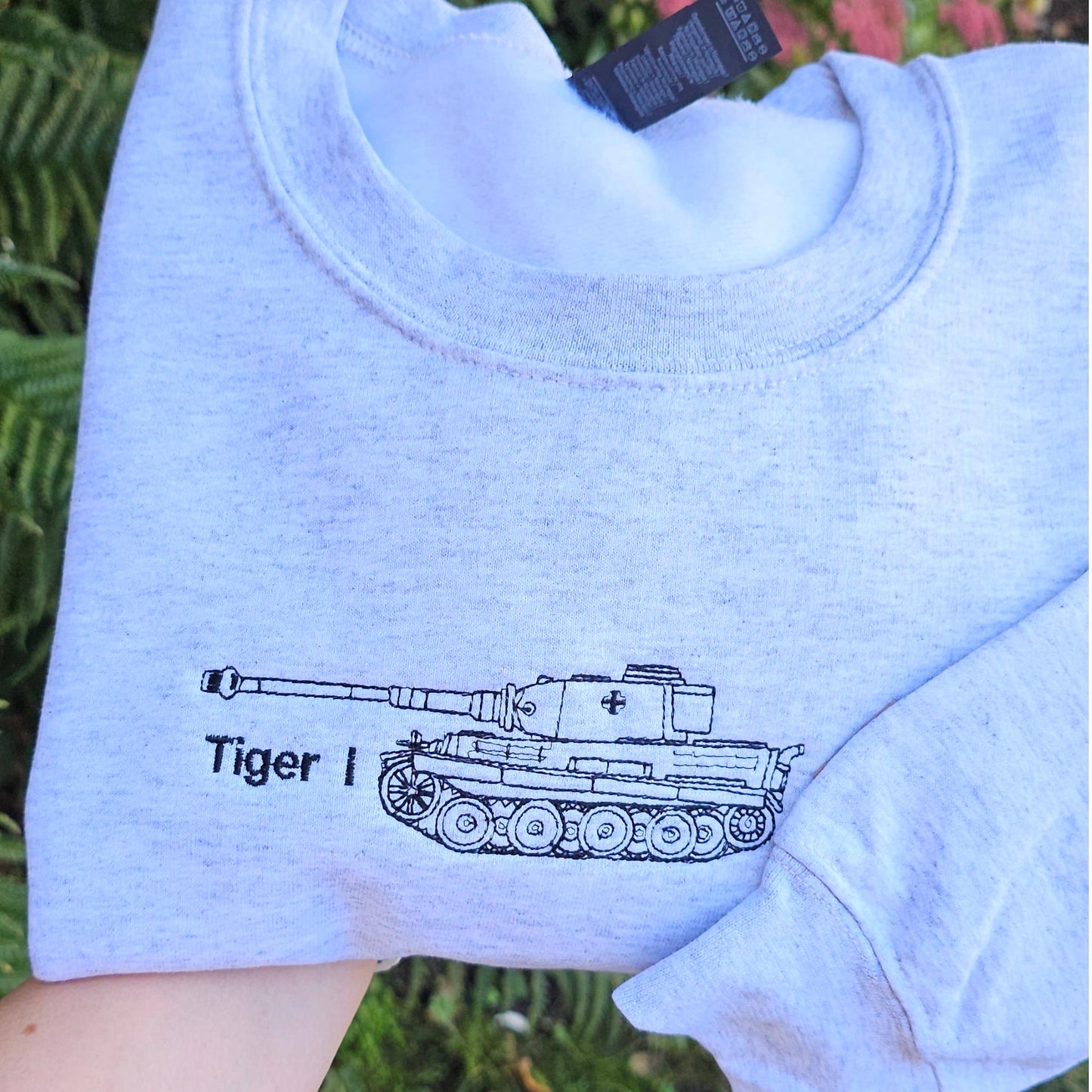 Tiger I Embrodiered Sweatshirt | | World Of Tanks | Warthunder