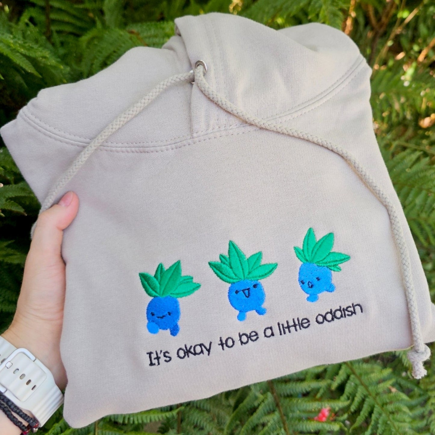 It's Ok To Be A Little Different Embroidered Hoodie | Cute Kawaii Hoodie