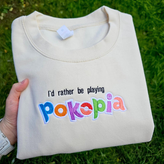 Gaming Embroidered Sweatshirt | Gaming Fan Gift | Cosy Crewneck