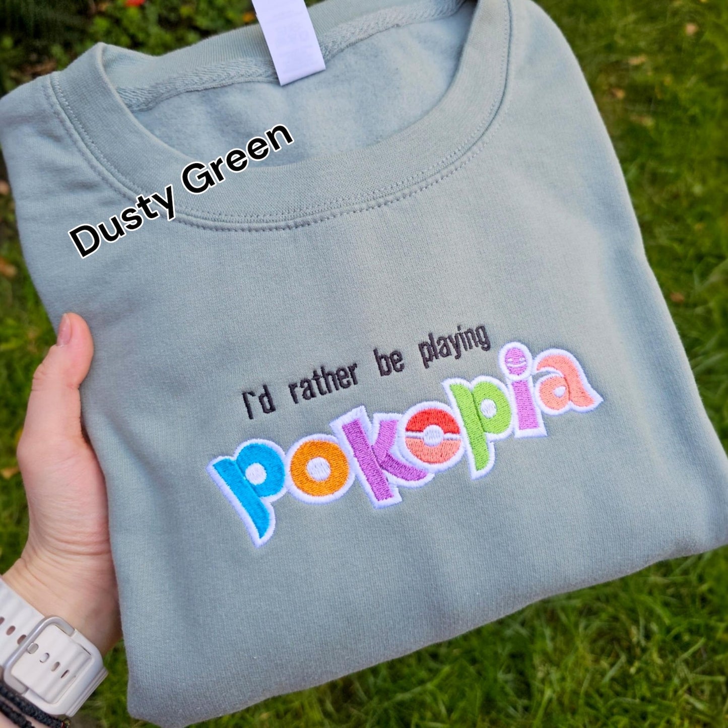 Gaming Embroidered Sweatshirt | Gaming Fan Gift | Cosy Crewneck