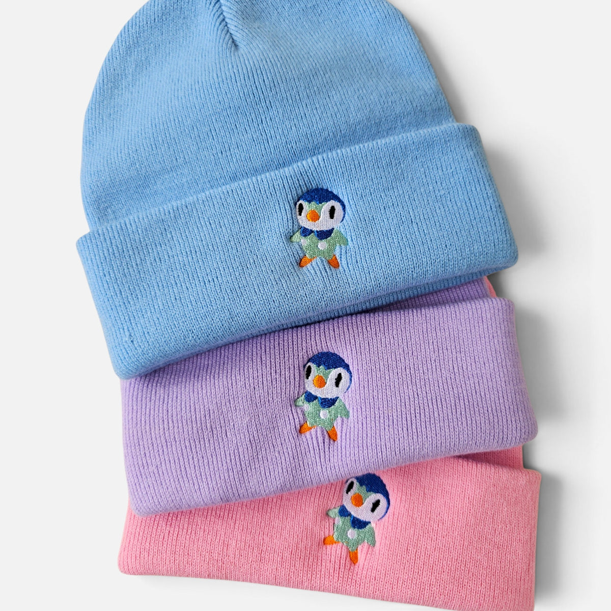 Kawaii Embroidered Beanie | Cute Embroidered Knit Hat
