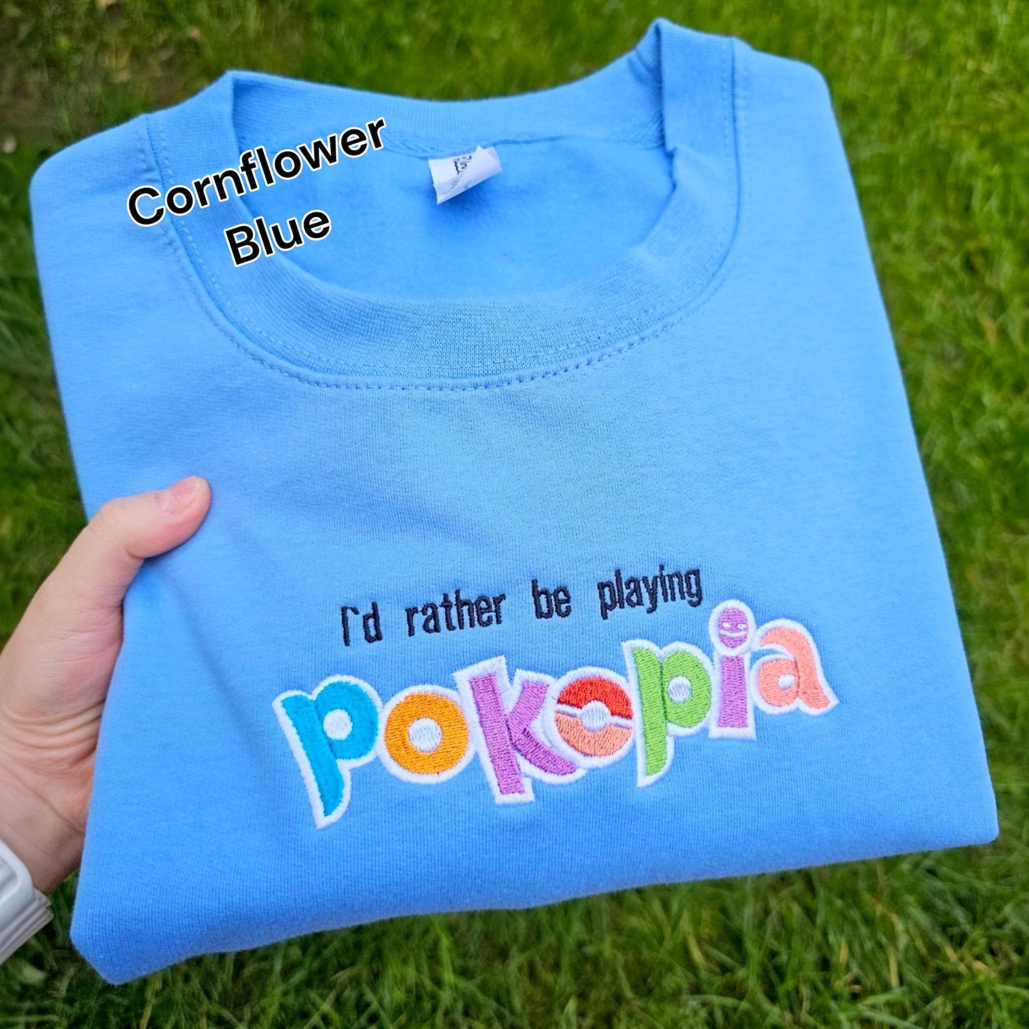 Gaming Embroidered Sweatshirt | Gaming Fan Gift | Cosy Crewneck