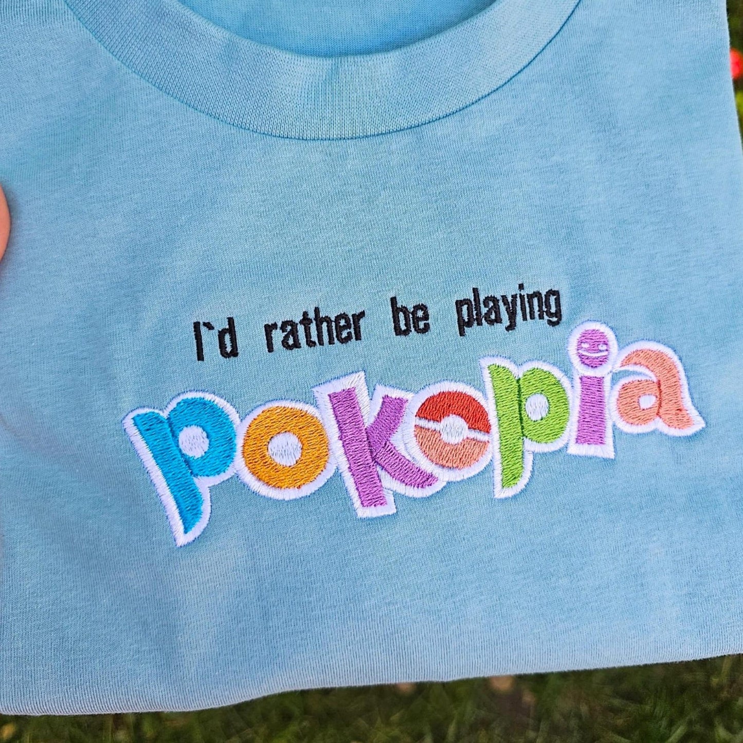 Pokopia Embroidered T-shirt