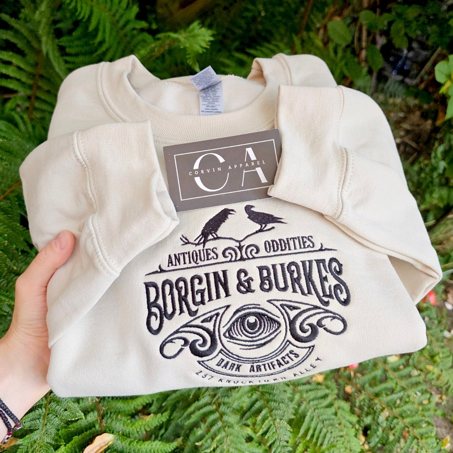 Borgin and Burkes Embroidered Sweatshirt